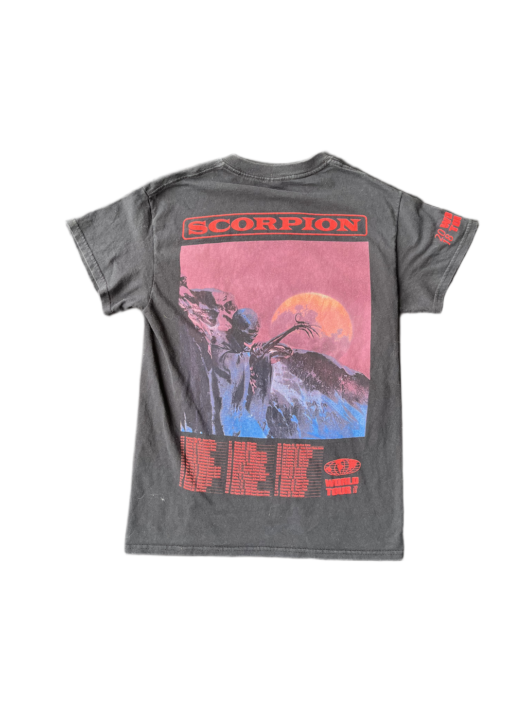 drake scorpion 2018 tour tee