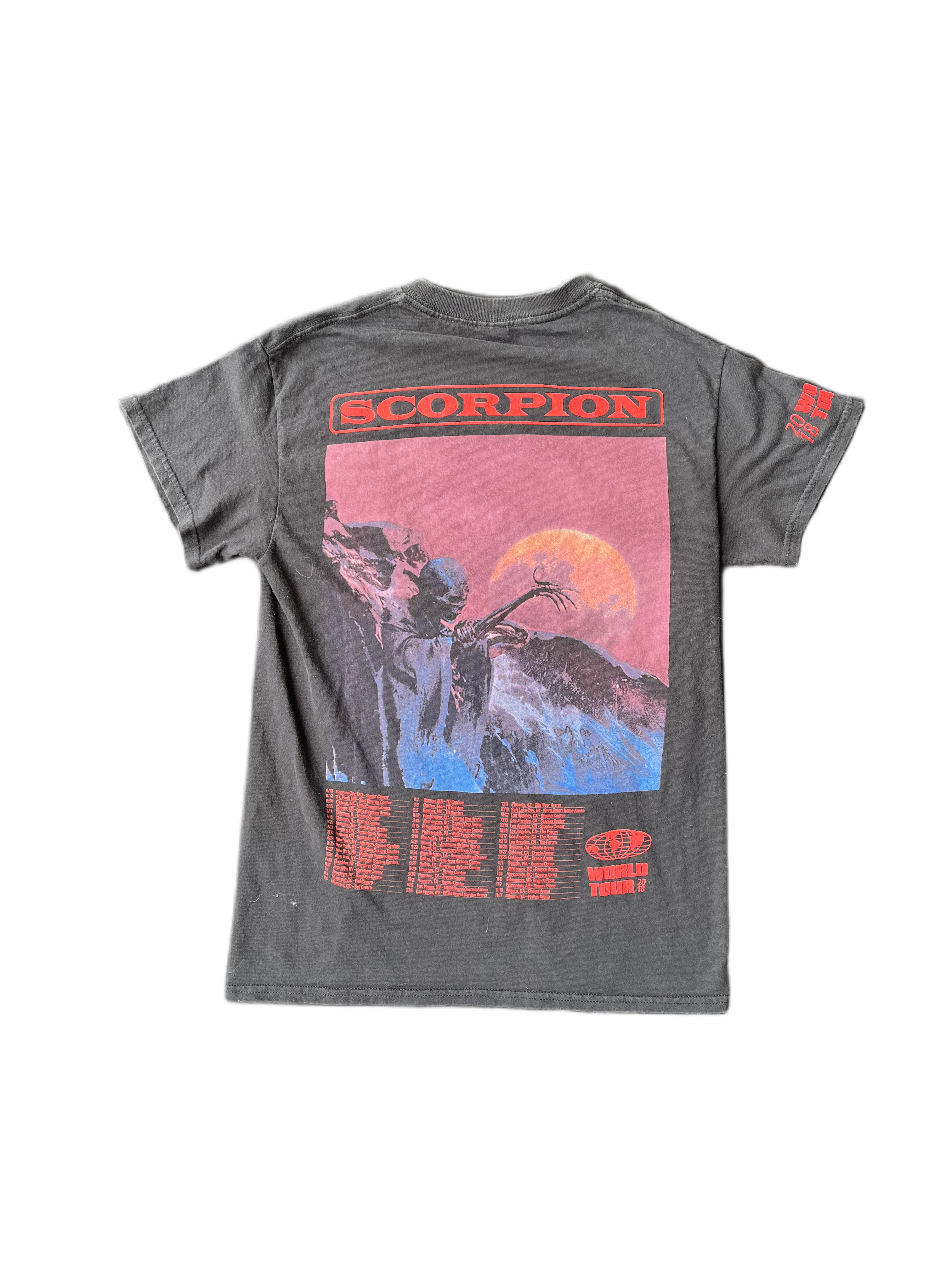 drake scorpion 2018 tour tee