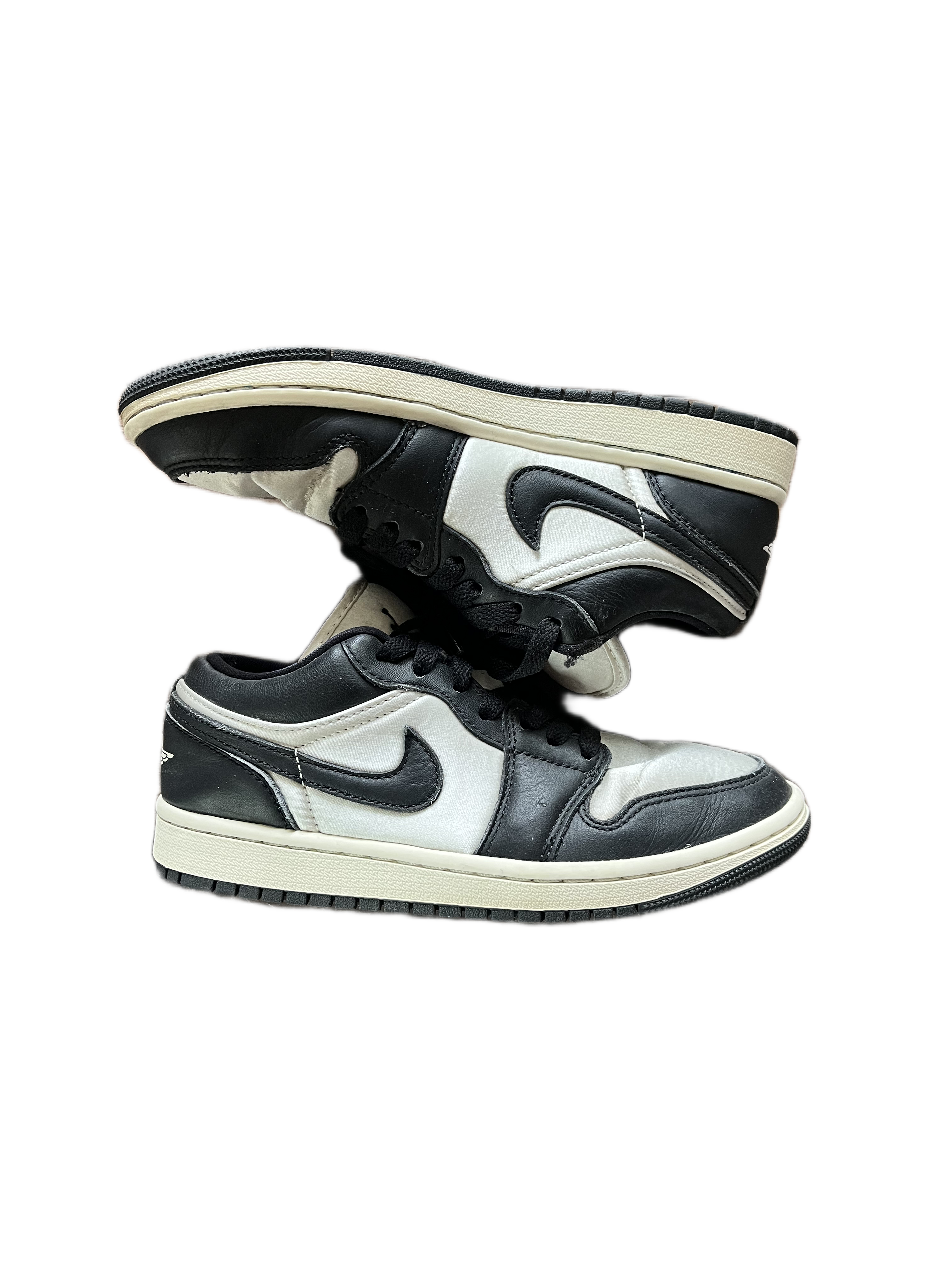 nike dunk panda satin shoes