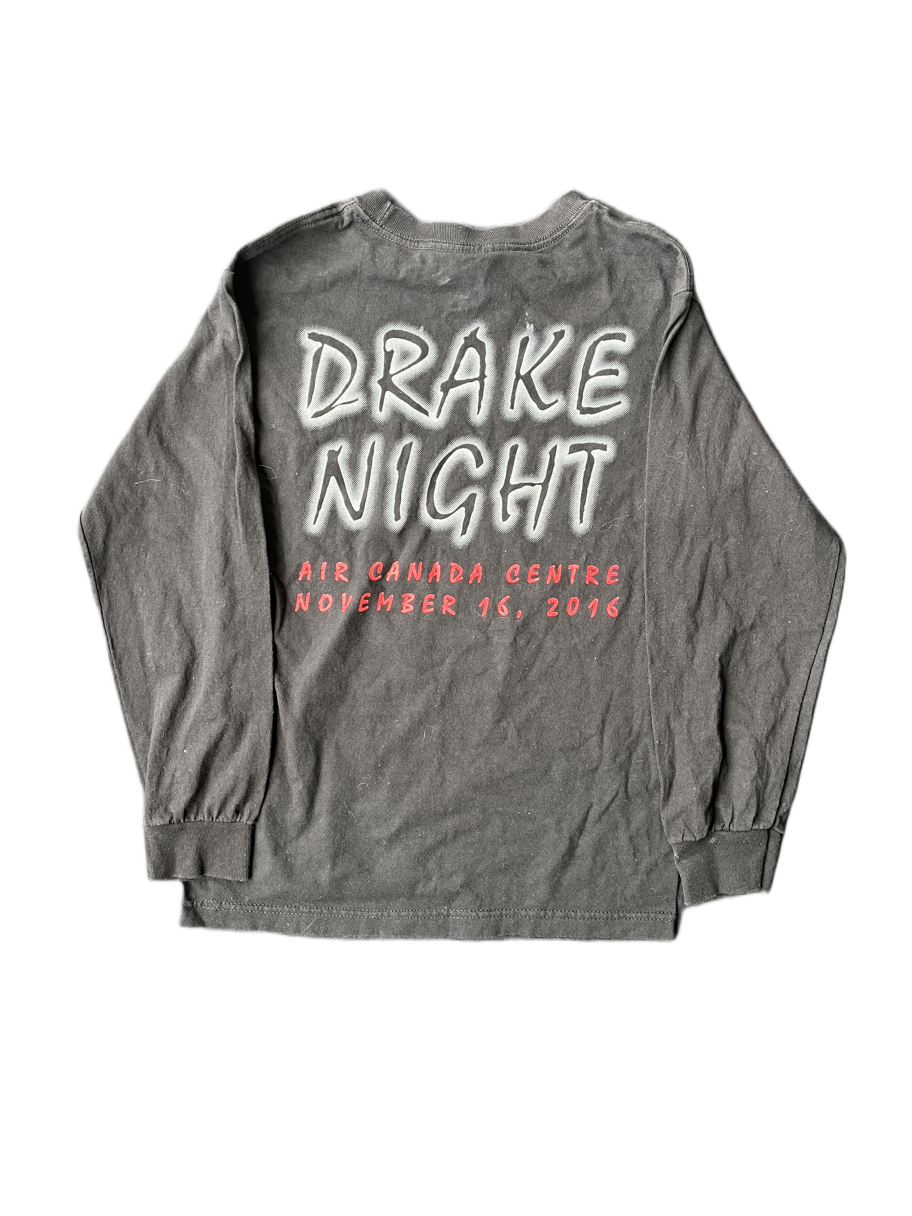 drake toronto raptors longsleeve tee