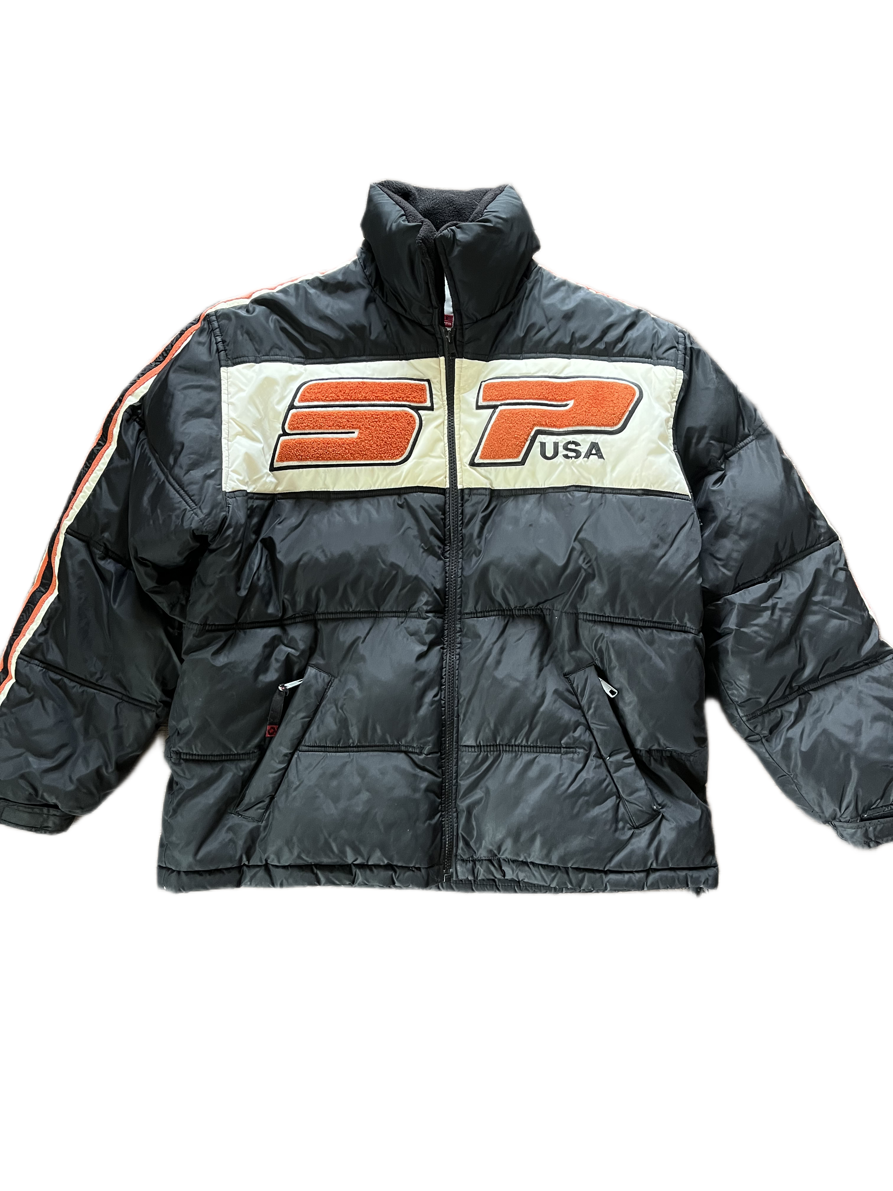 vintage south pole puffer jacket