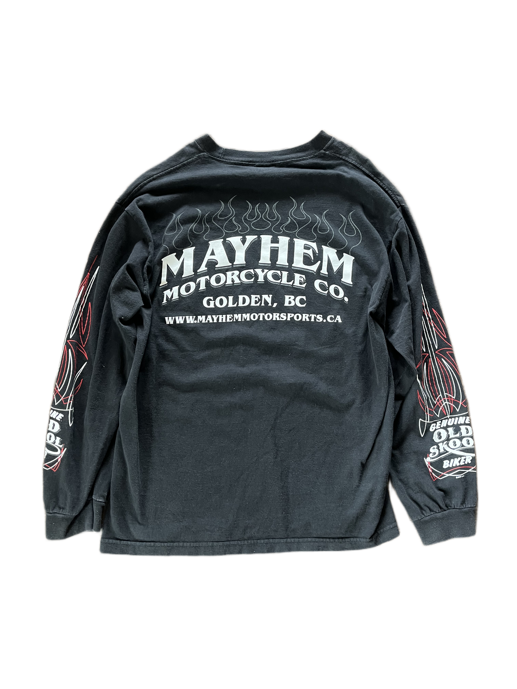 vintage biker longsleeve tee