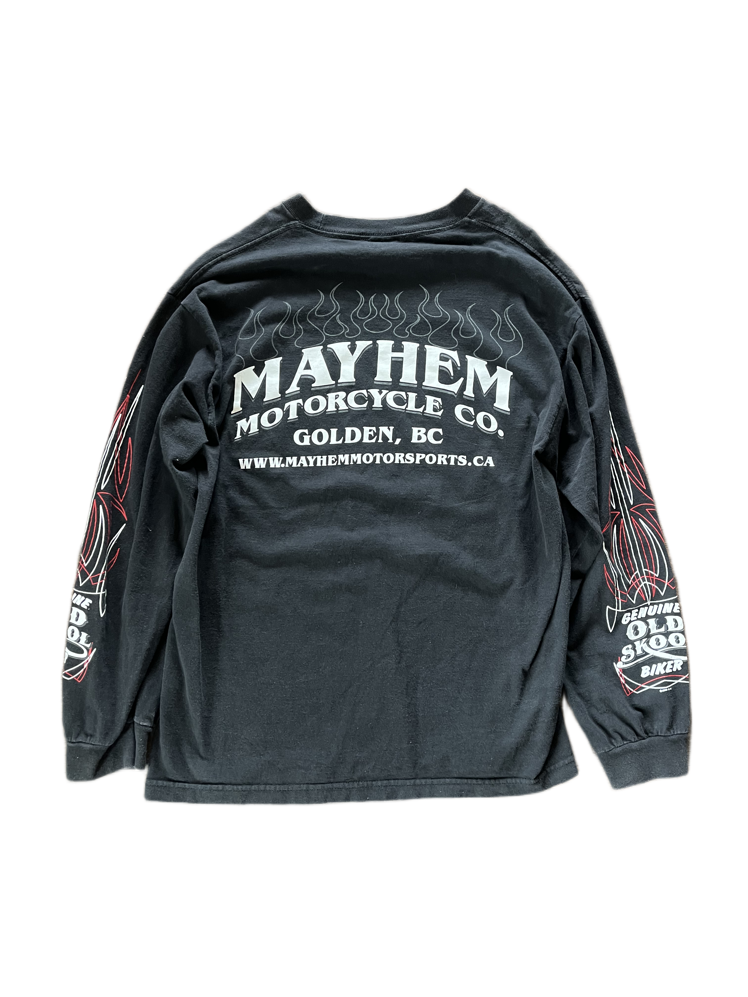 vintage biker longsleeve tee