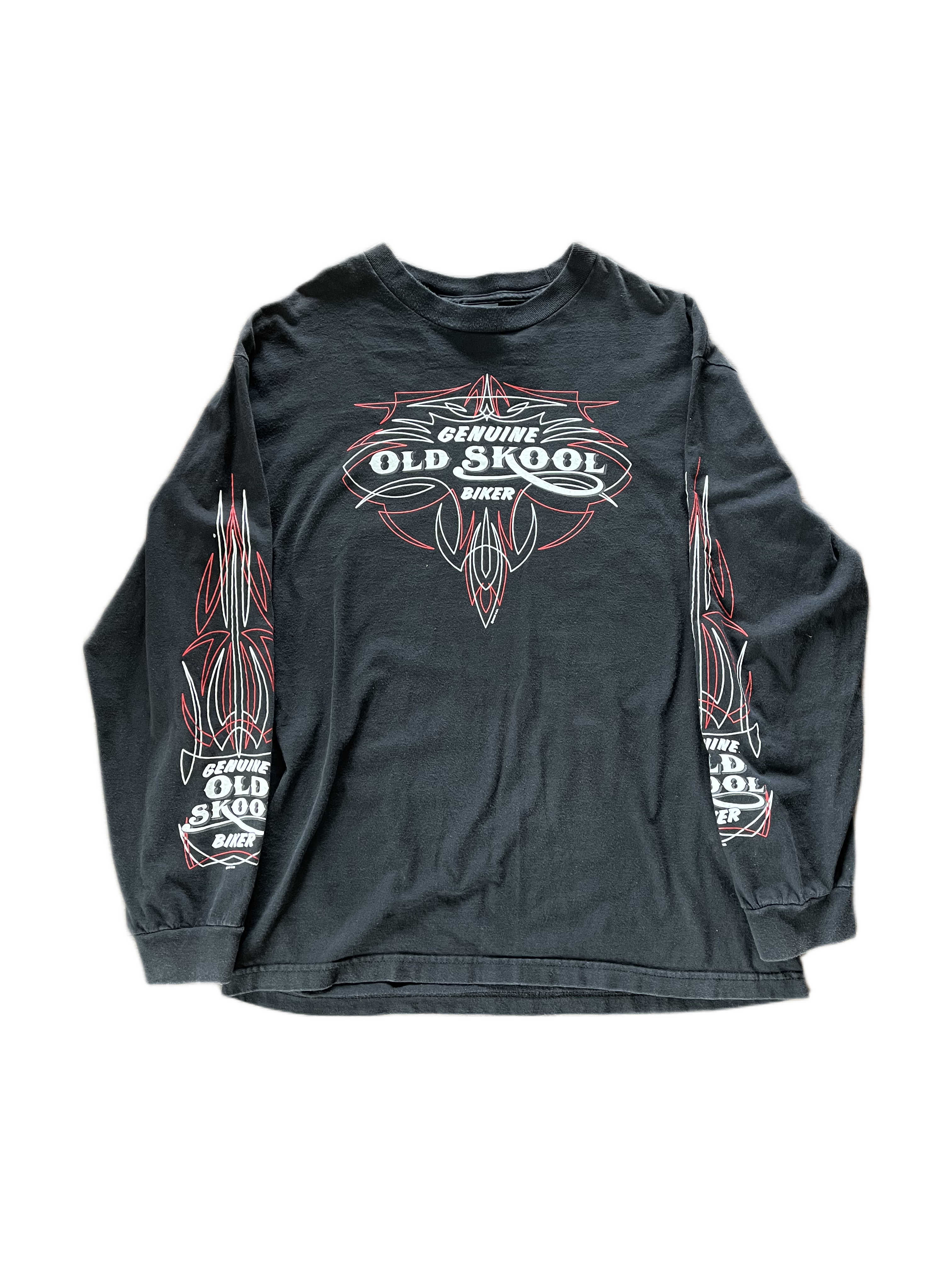 vintage biker longsleeve tee