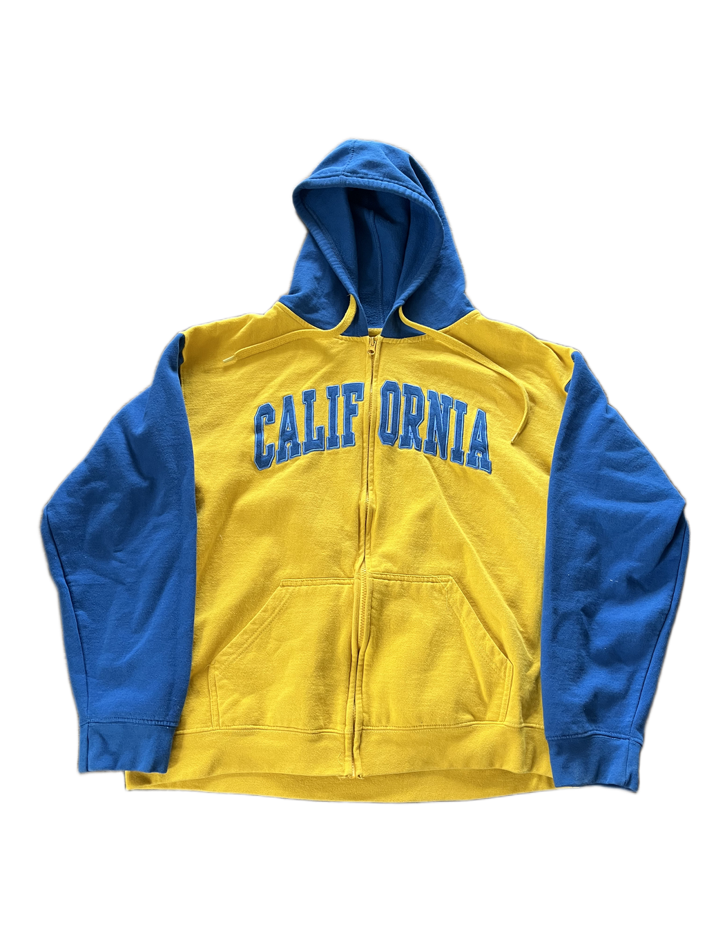 vintage ucla zip up hoodie