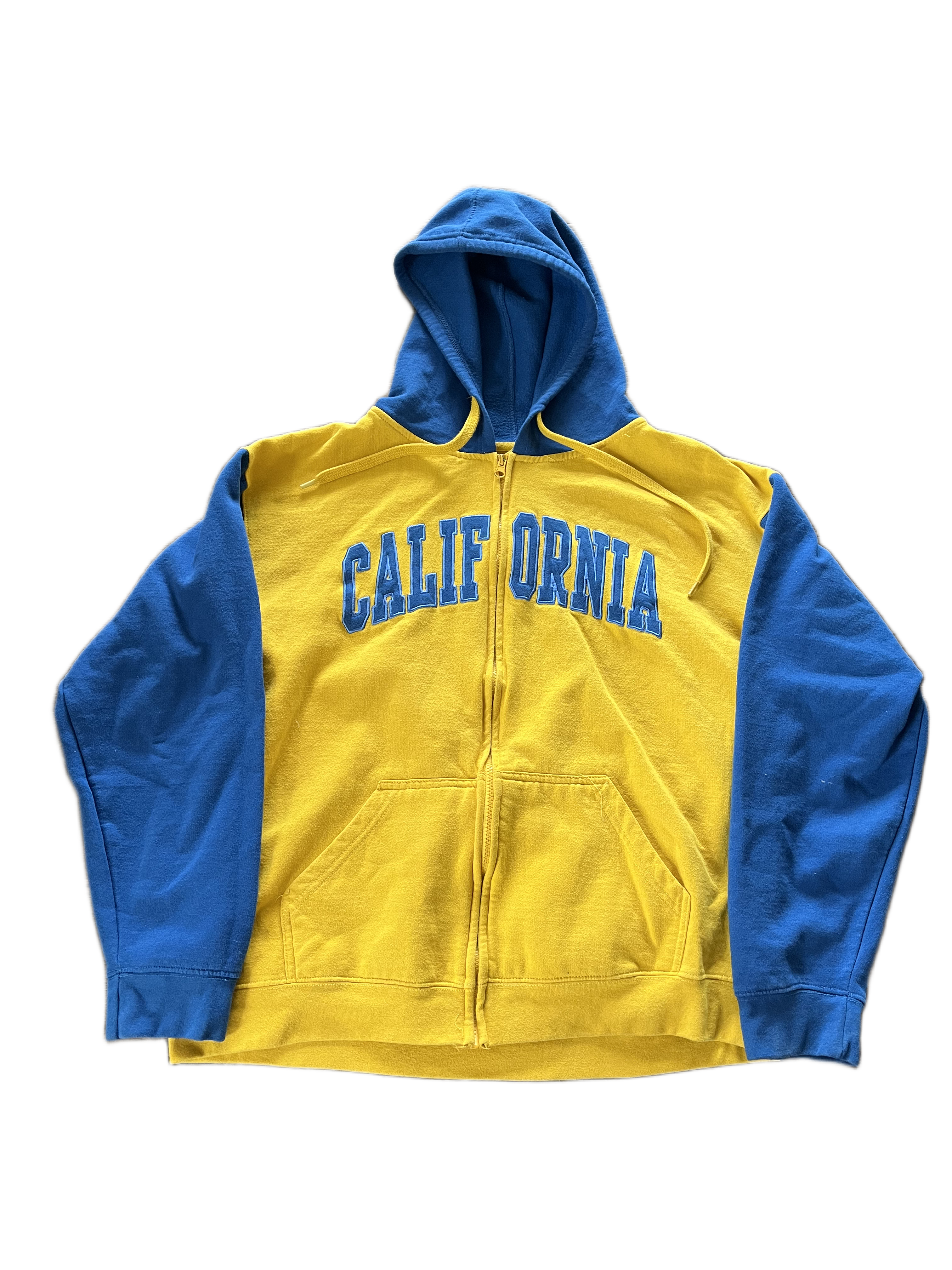 vintage ucla zip up hoodie