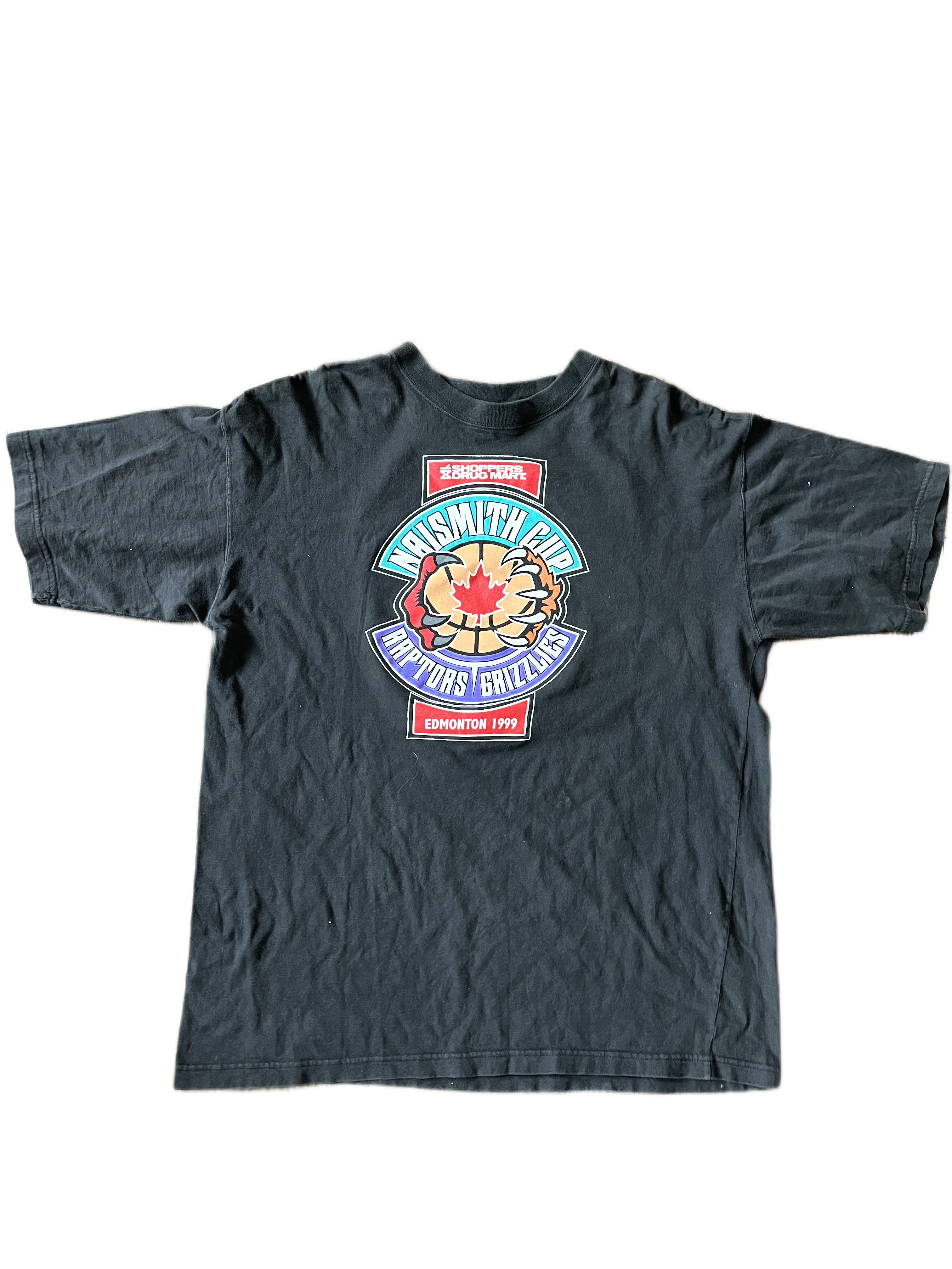 vintage grizzlies vs raptors promo tee