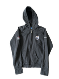 vintage edmonton oilers reebok zip up hoodie