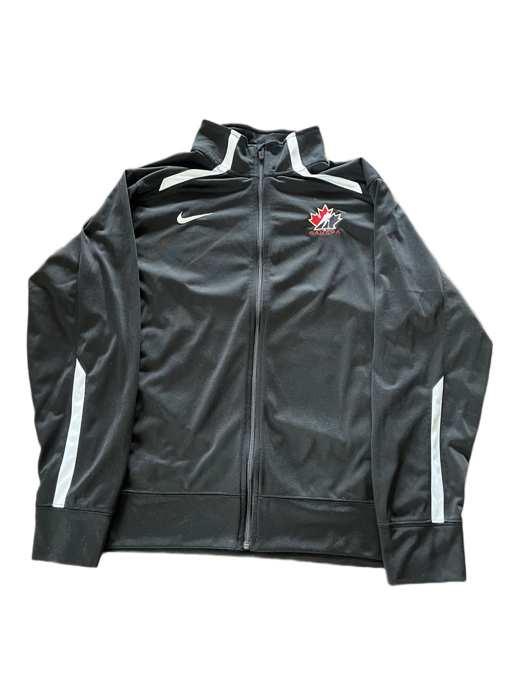 nike canada hockey zip up jacket