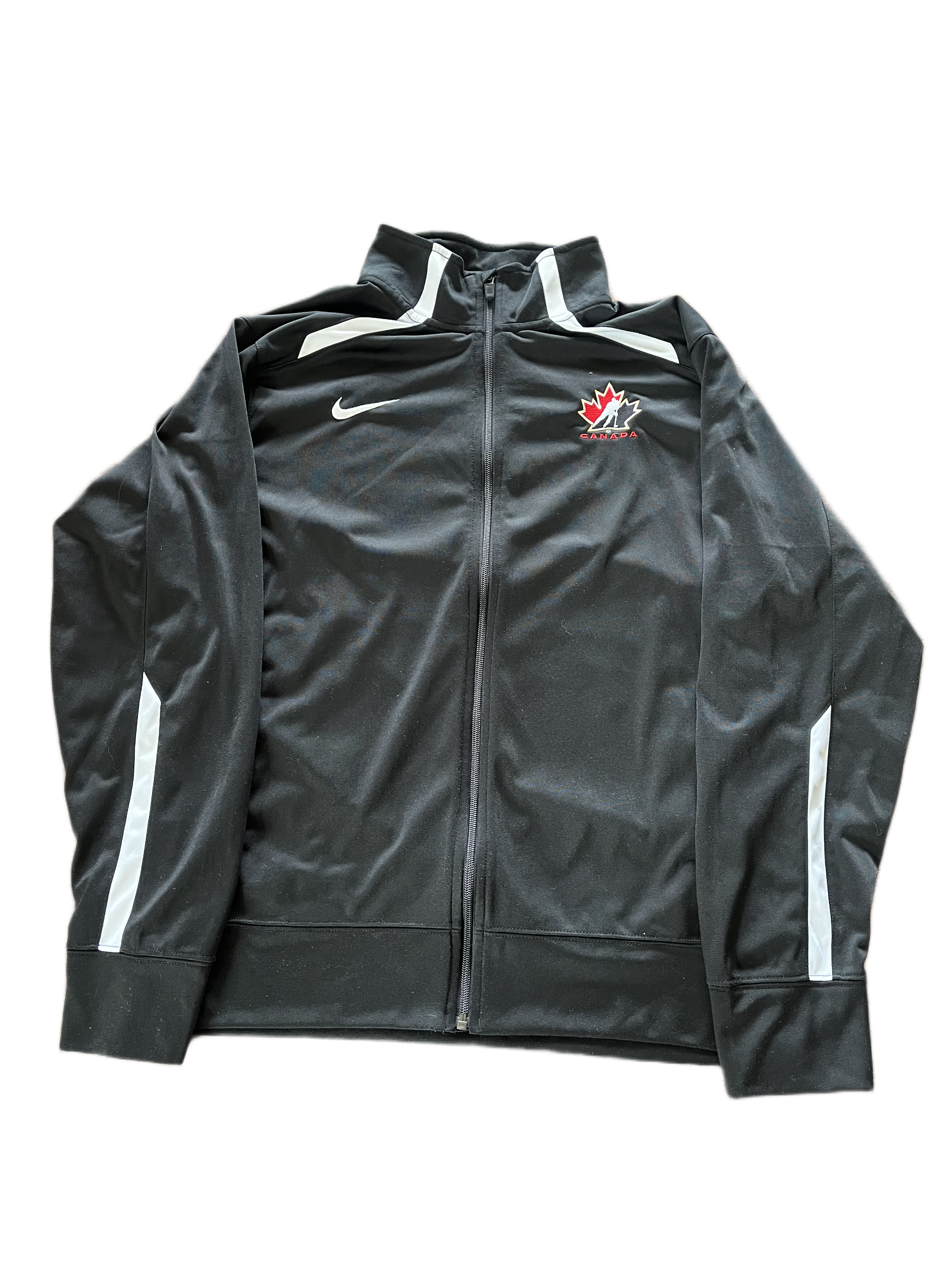 nike canada hockey zip up jacket