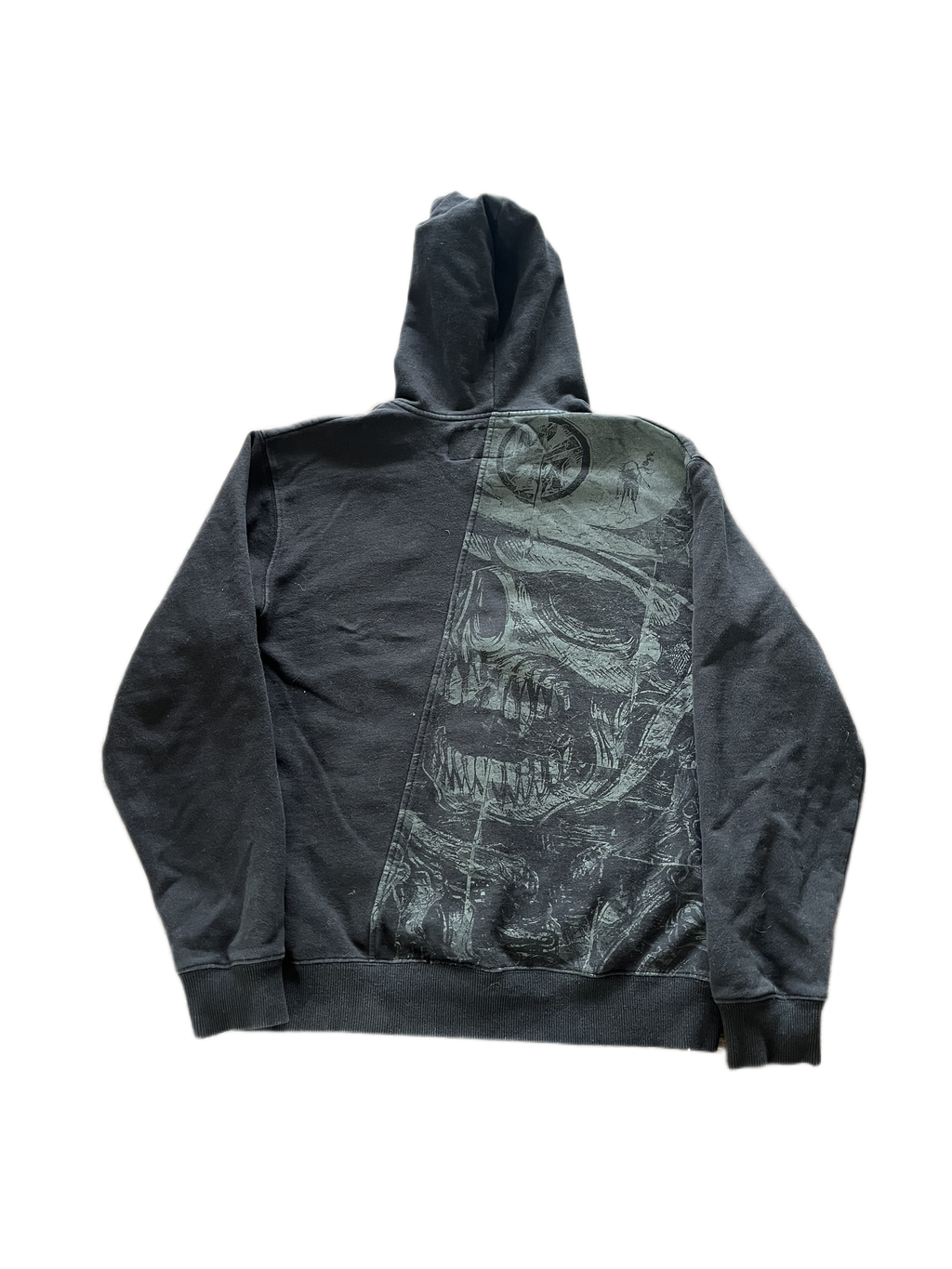 y2k metal mulisha zip up hoodie