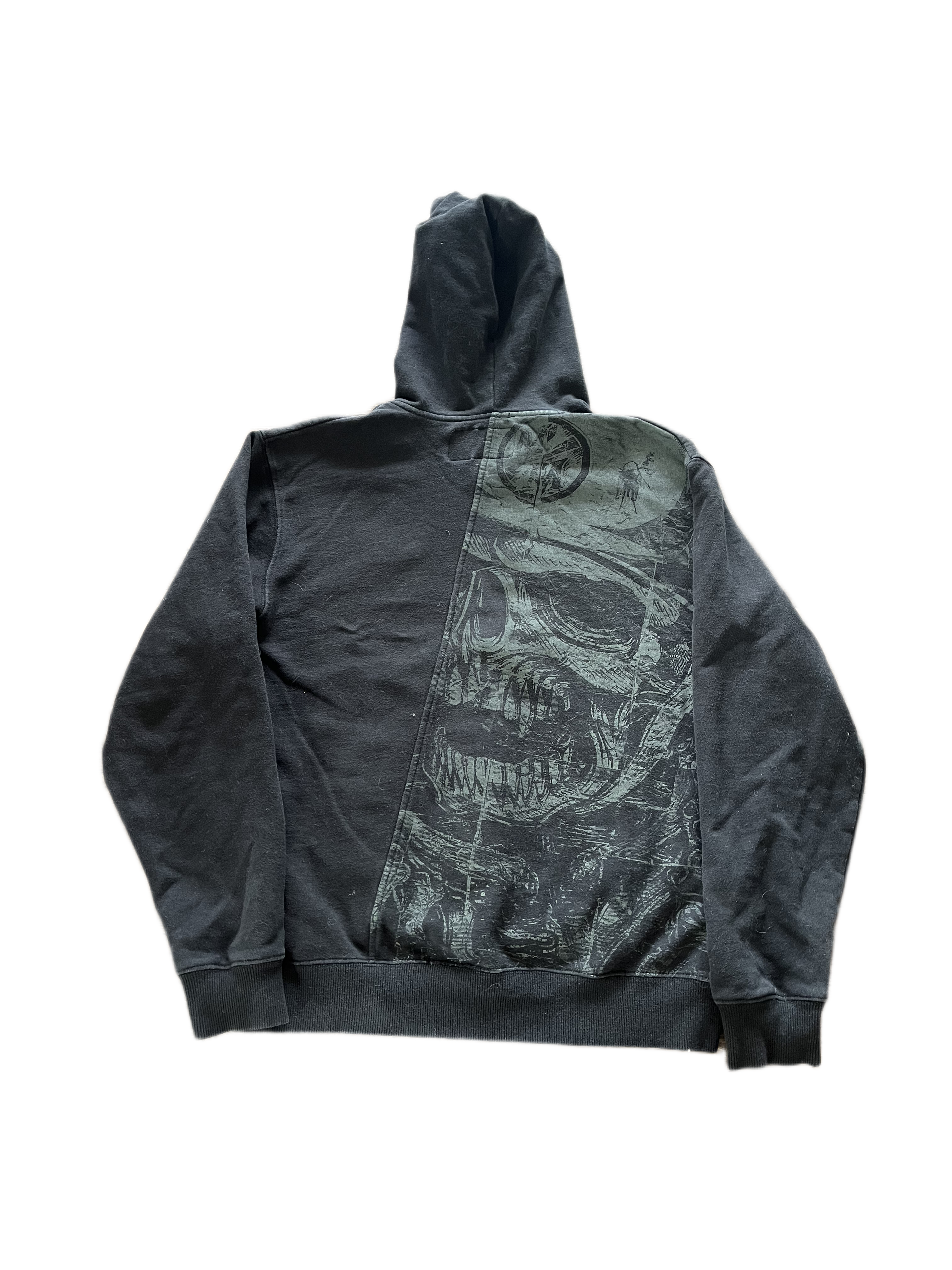 y2k metal mulisha zip up hoodie