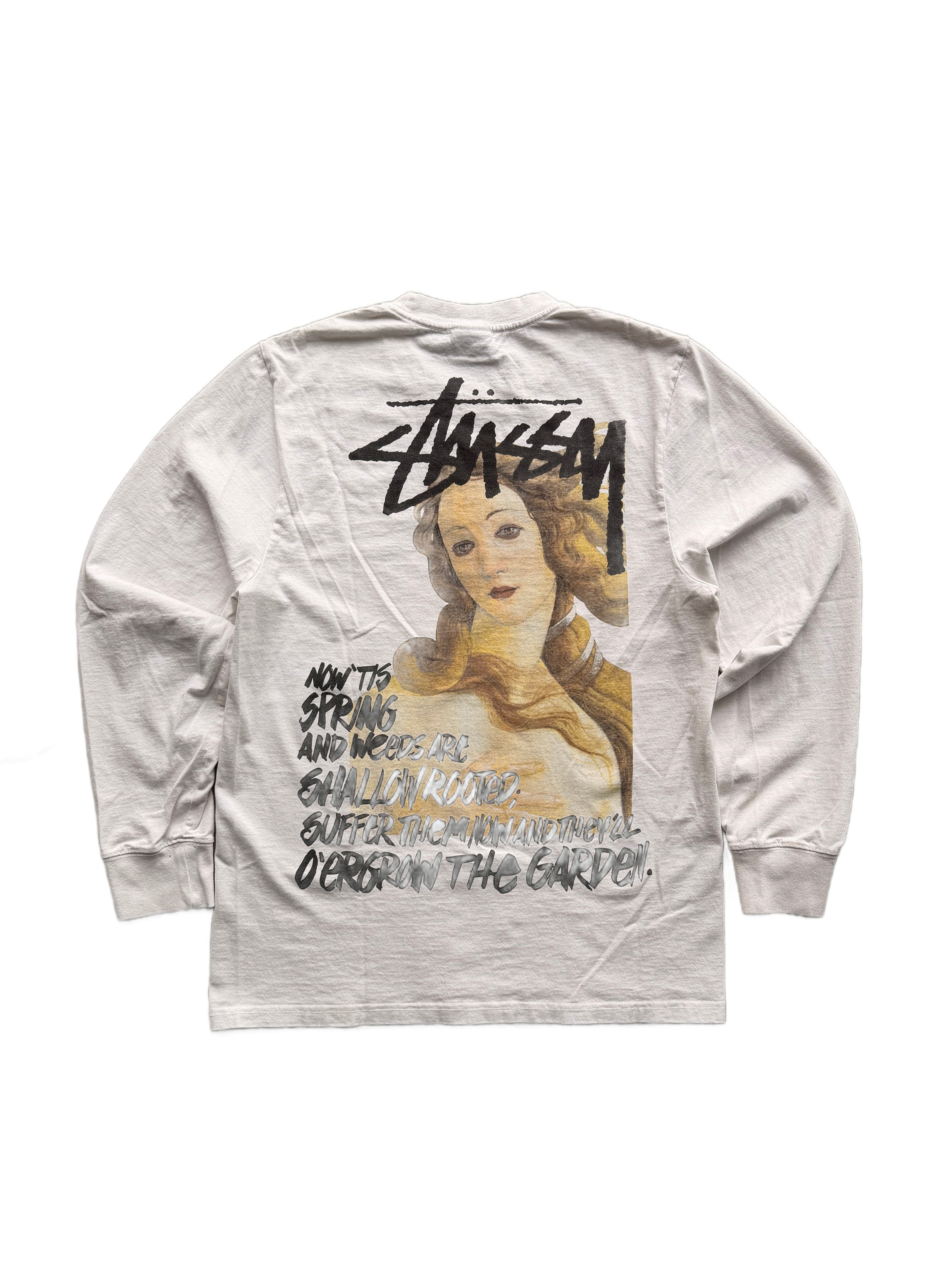 Stussy Spring Weeds Pigment Dyed Long-Sleeve Tee