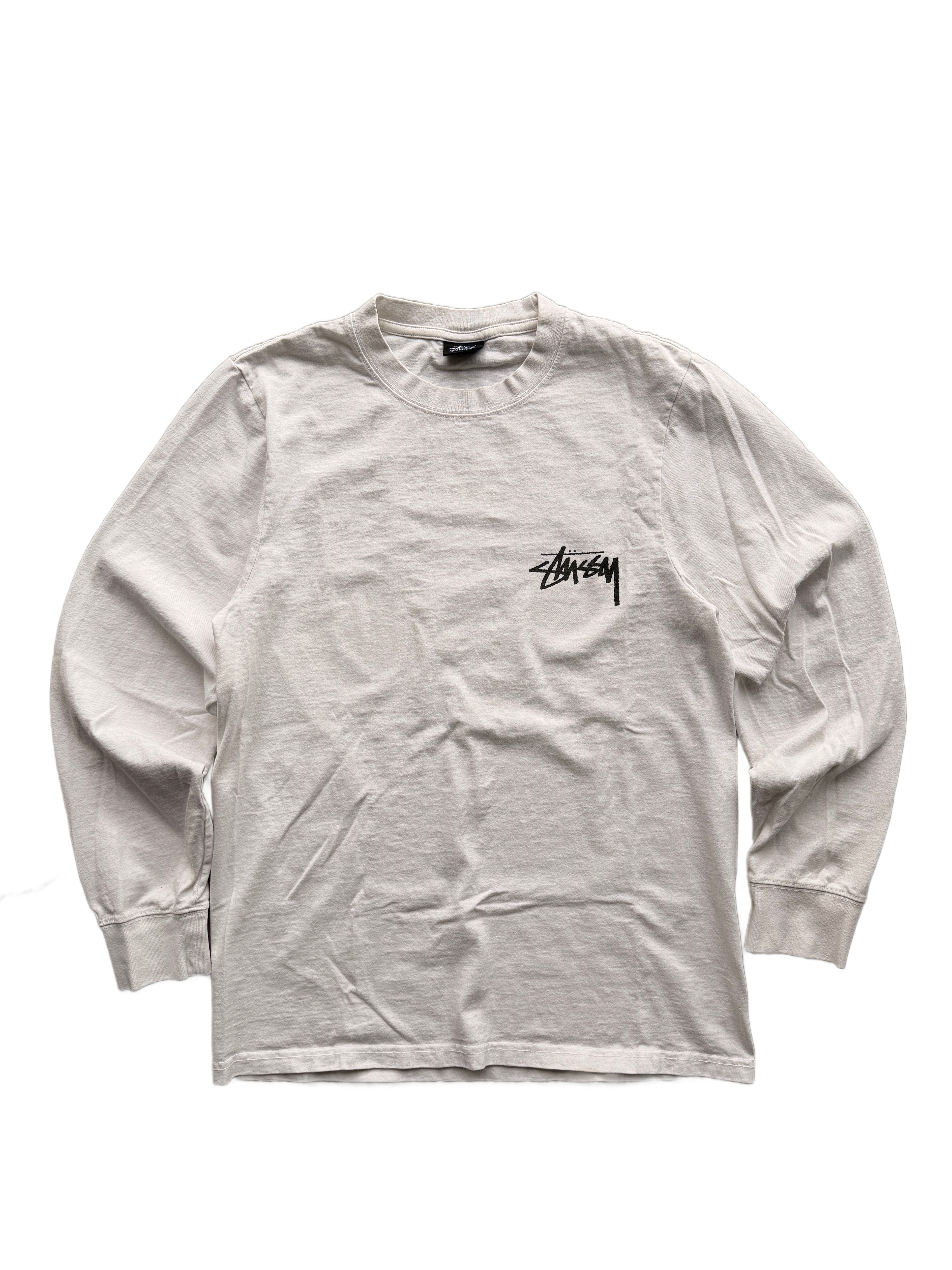 Stussy Spring Weeds Pigment Dyed Long-Sleeve Tee