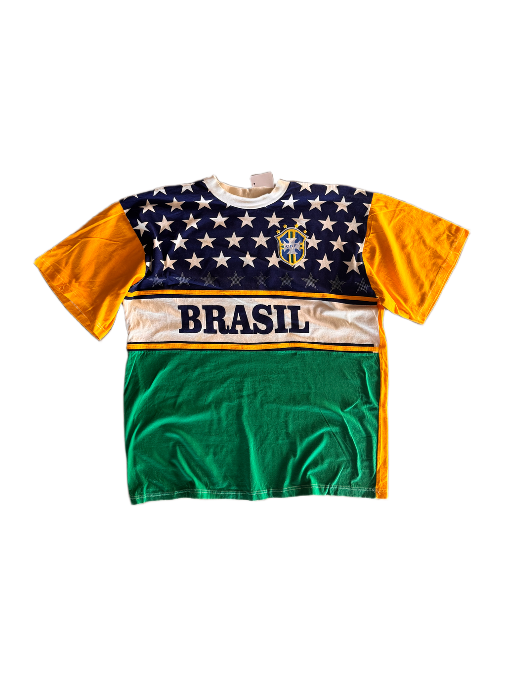 vintage brasil ronaldo aop tee