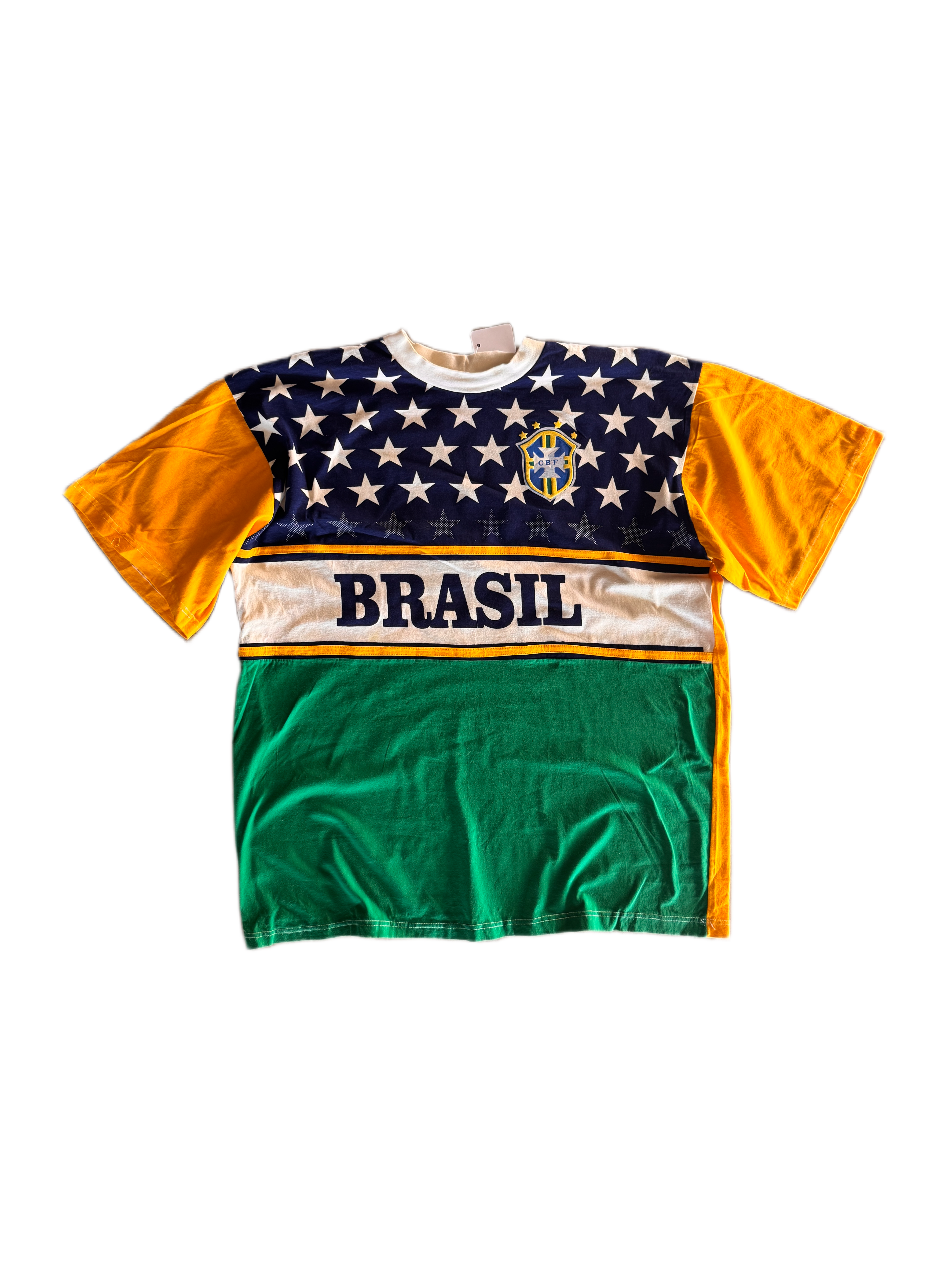 vintage brasil ronaldo aop tee