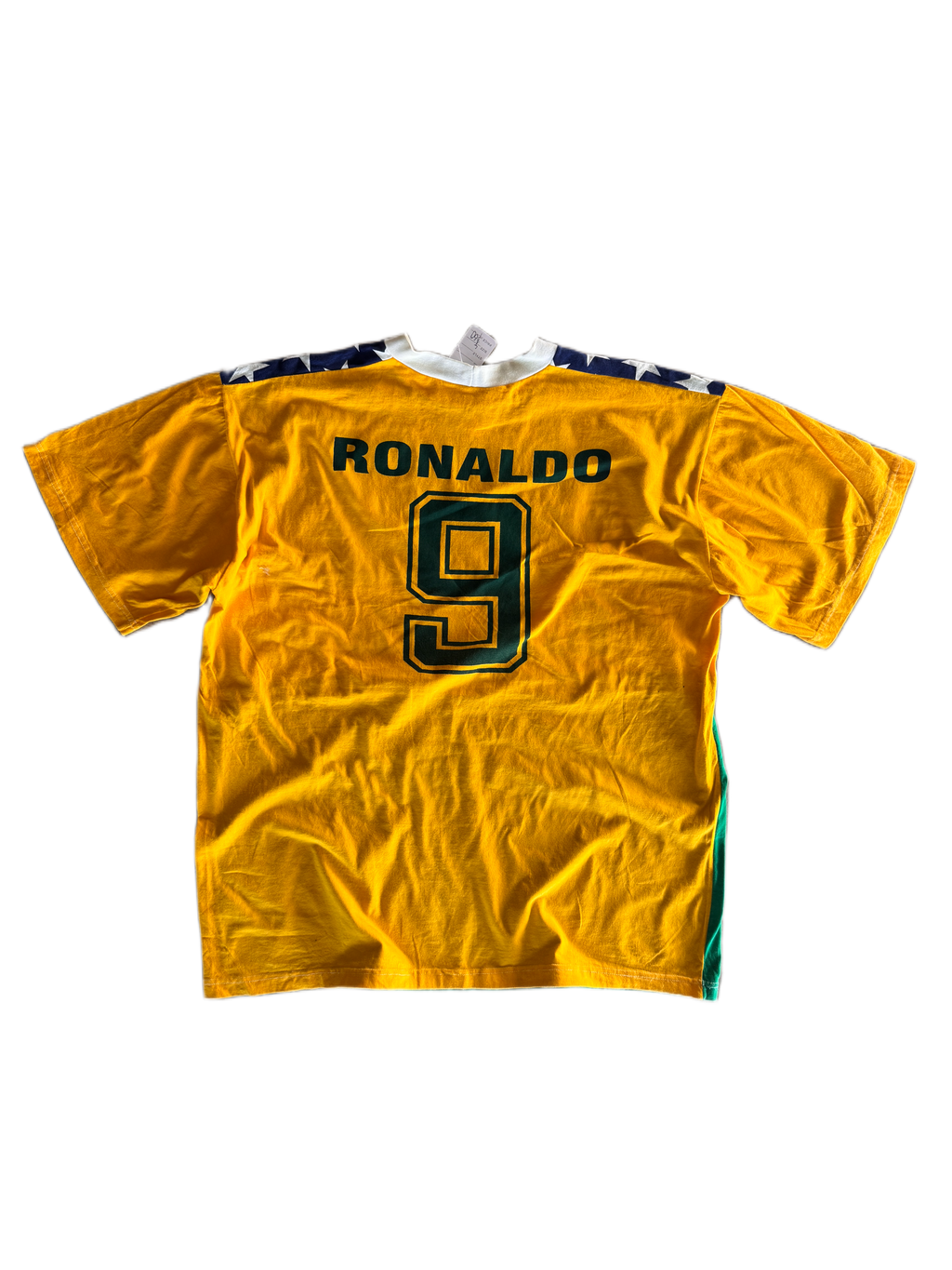 vintage brasil ronaldo aop tee