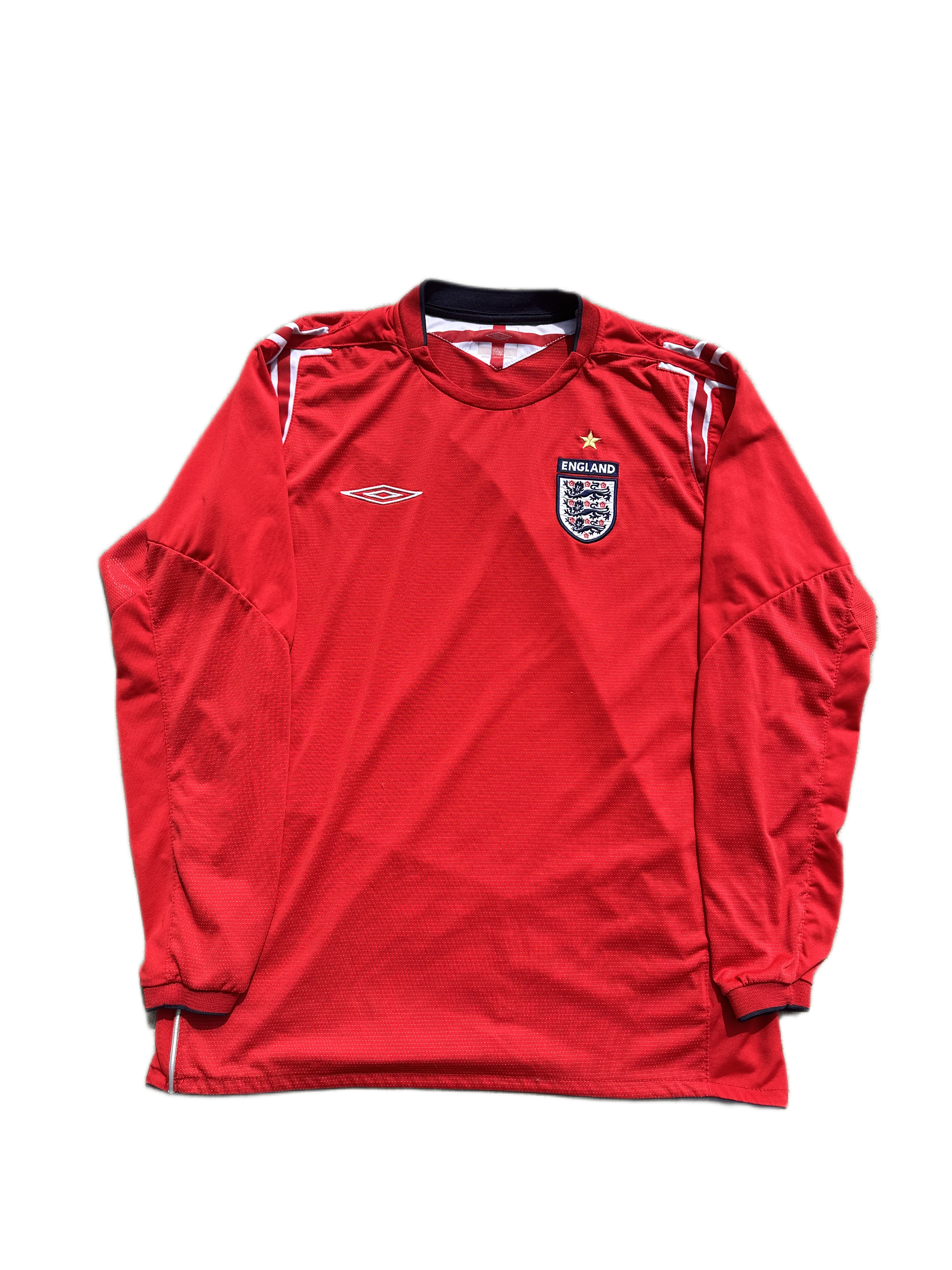 04-06 england soccer longsleeve jersey