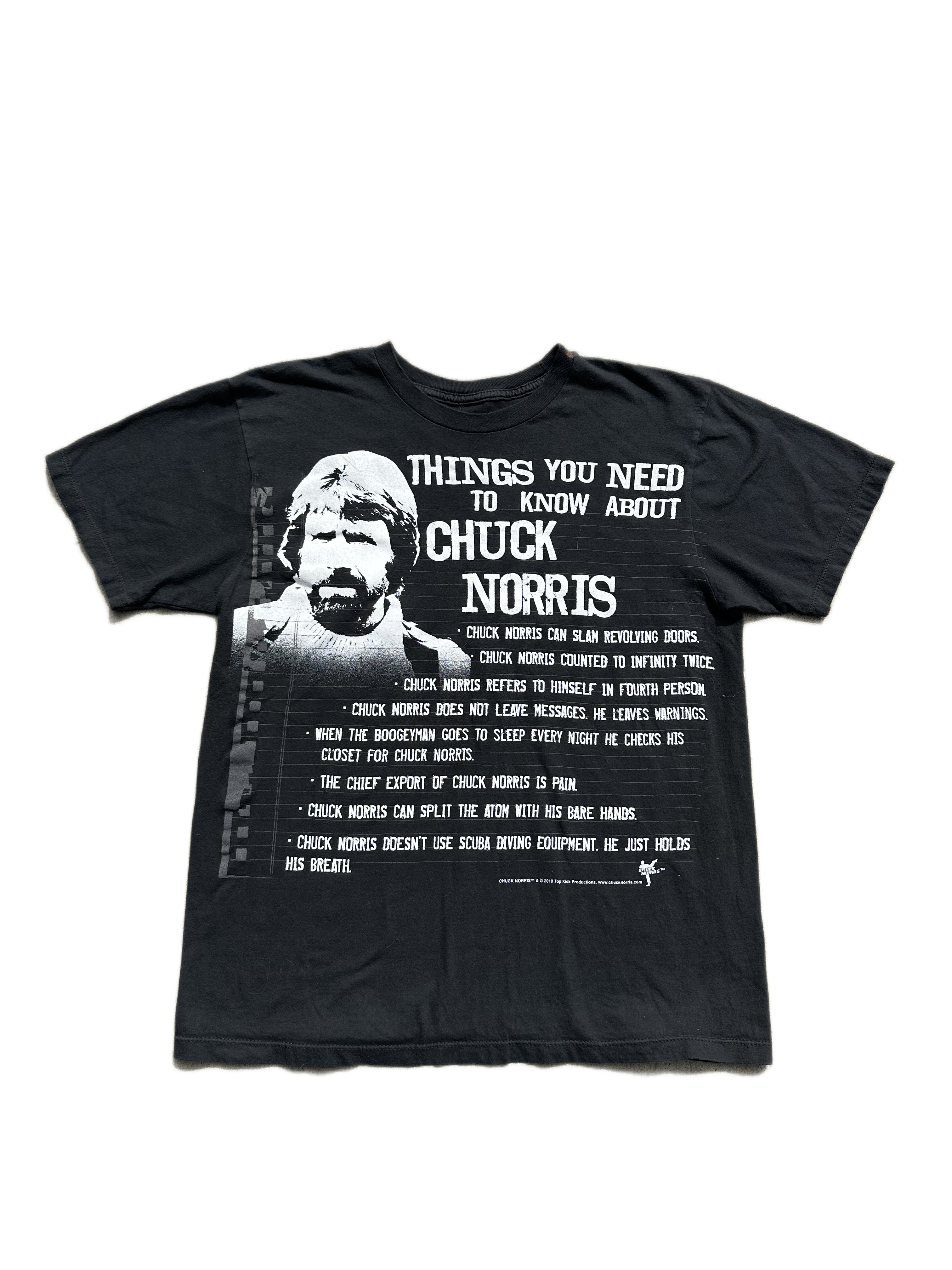 vintage chuck norris tee