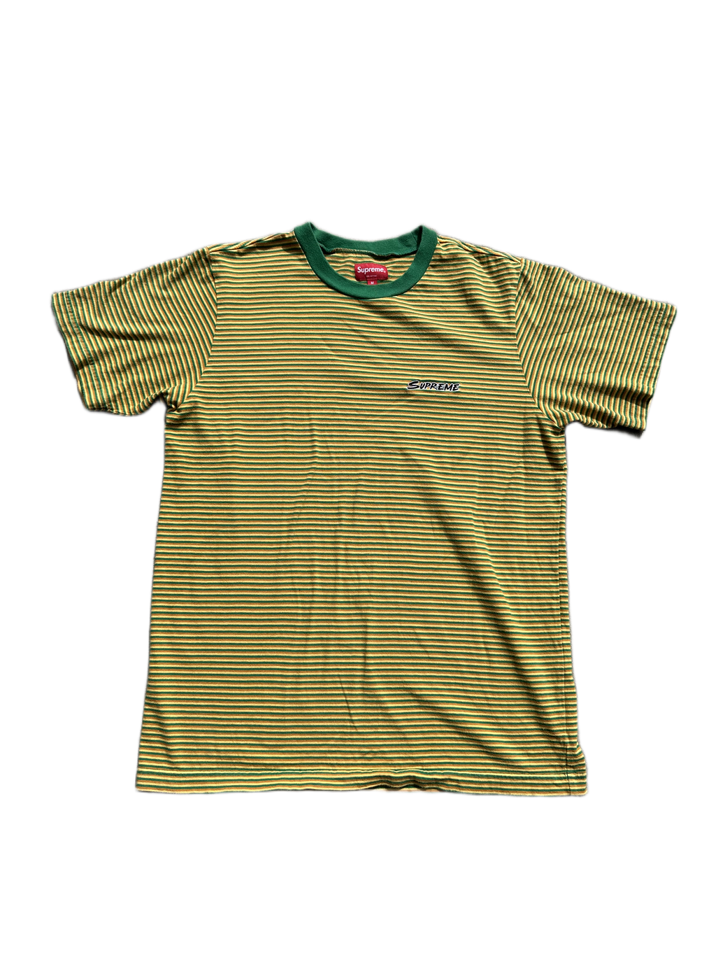 supreme ss16 striped tee