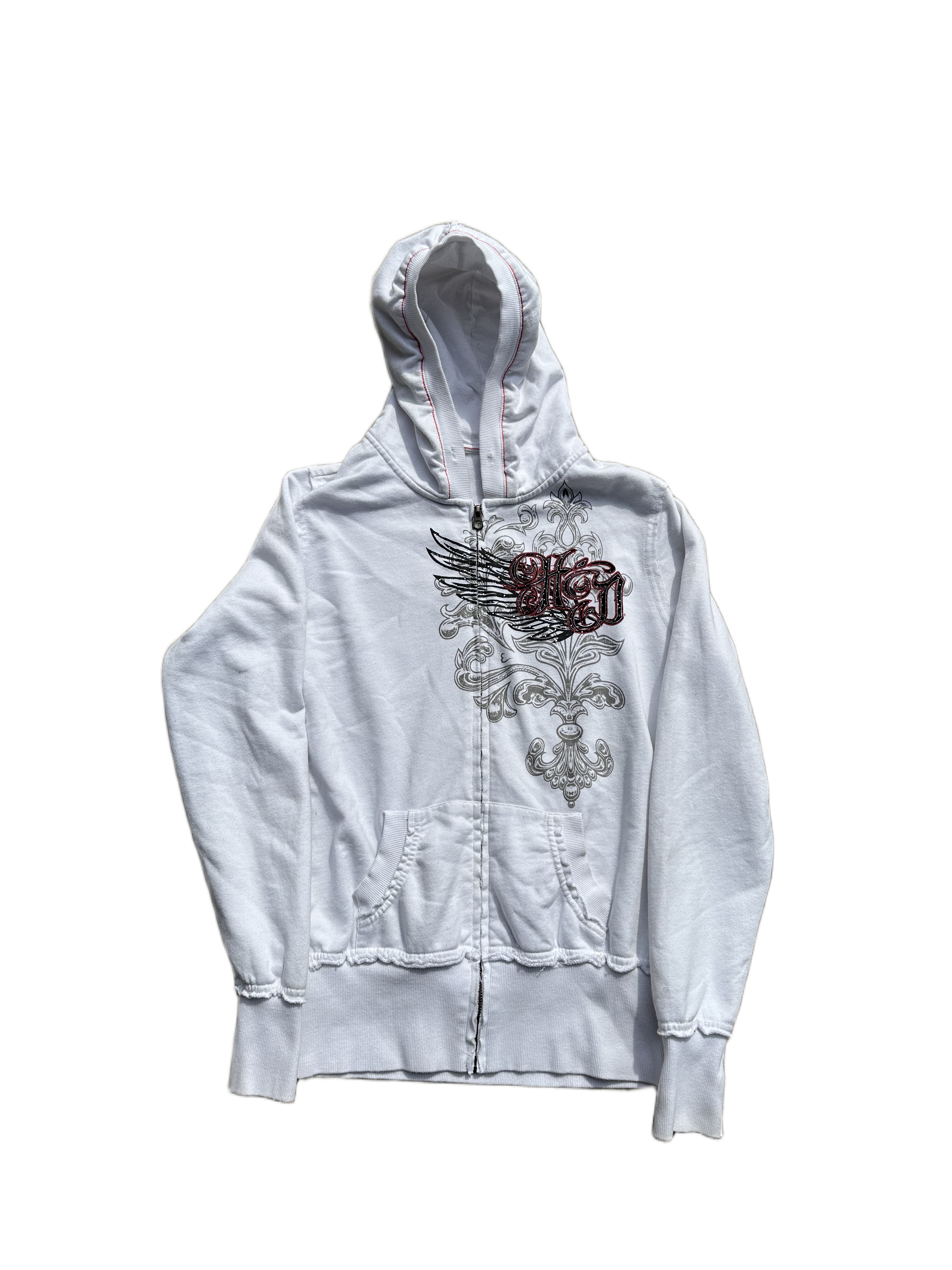 vintage harley davidson zip up hoodie