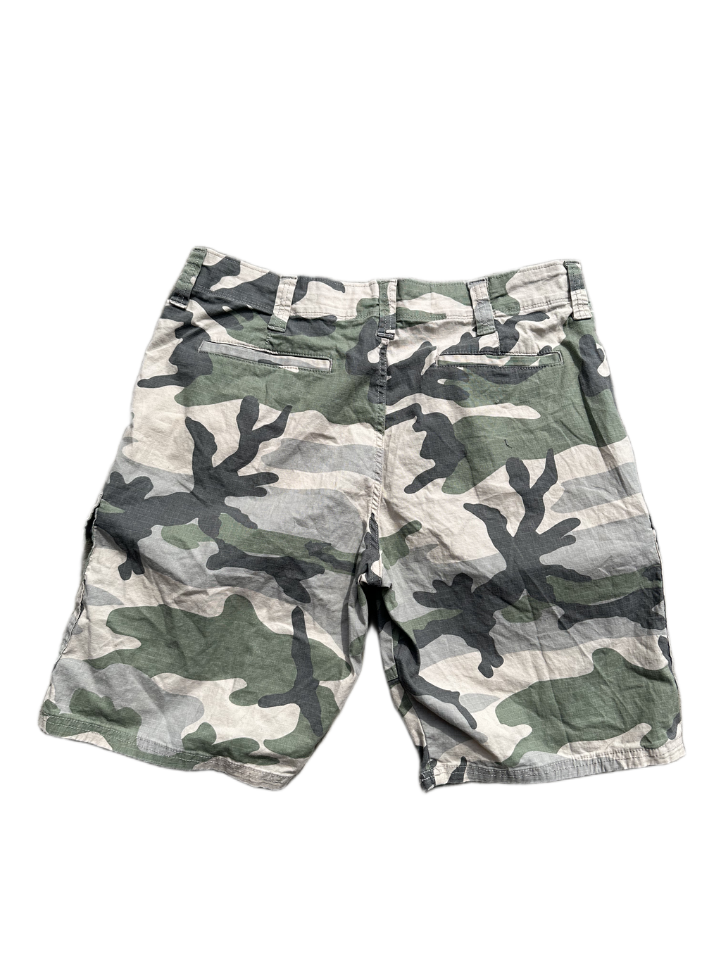 vintage camo wrangler shorts