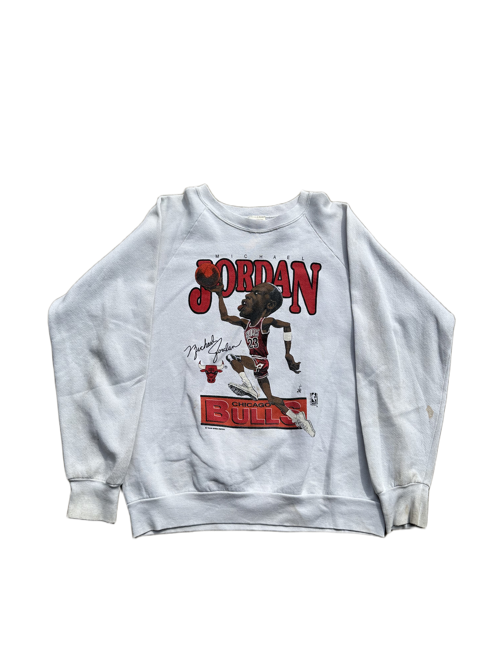 80s chicago bulls jordan sweatshirt