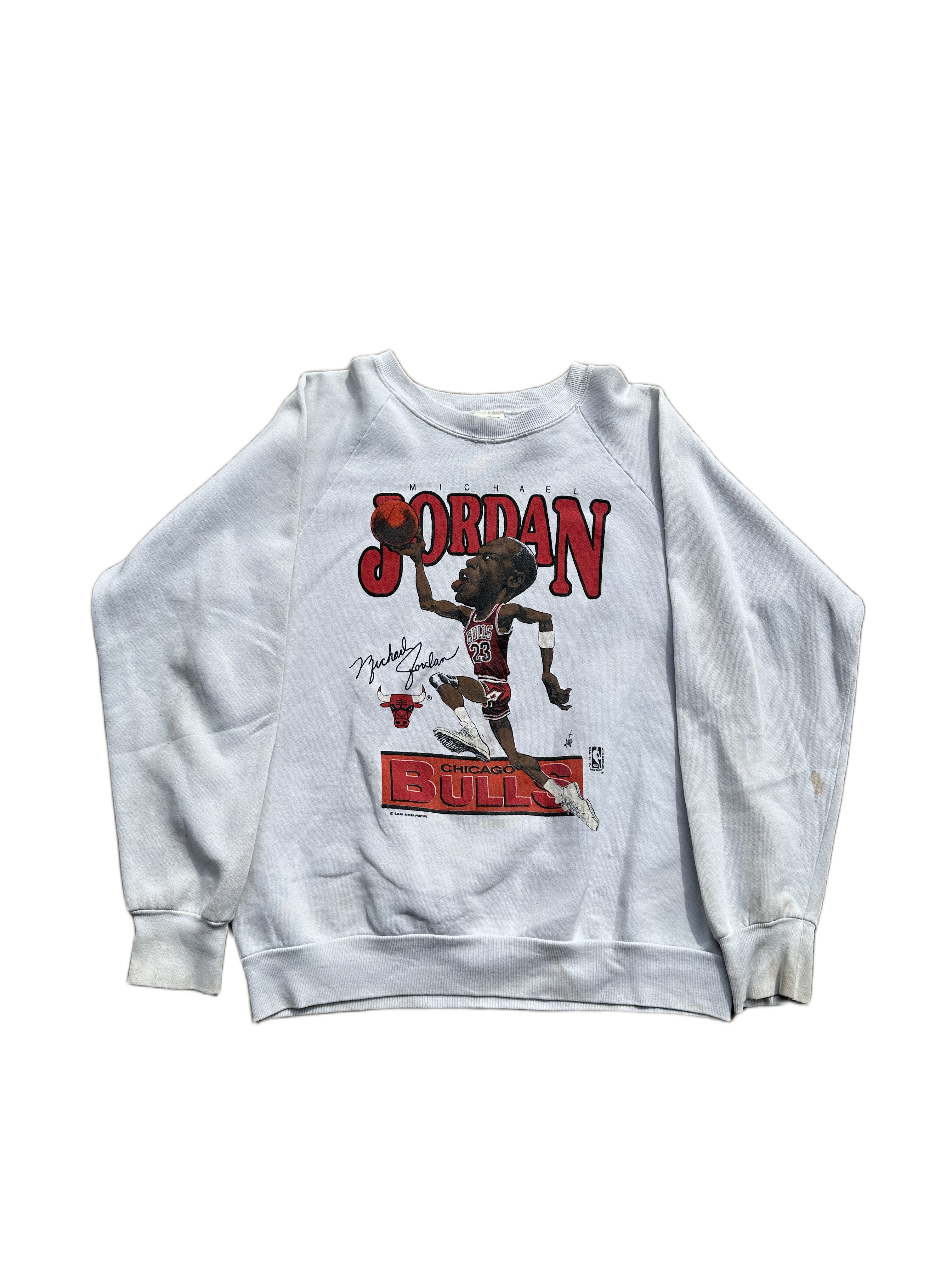 80s chicago bulls jordan sweatshirt