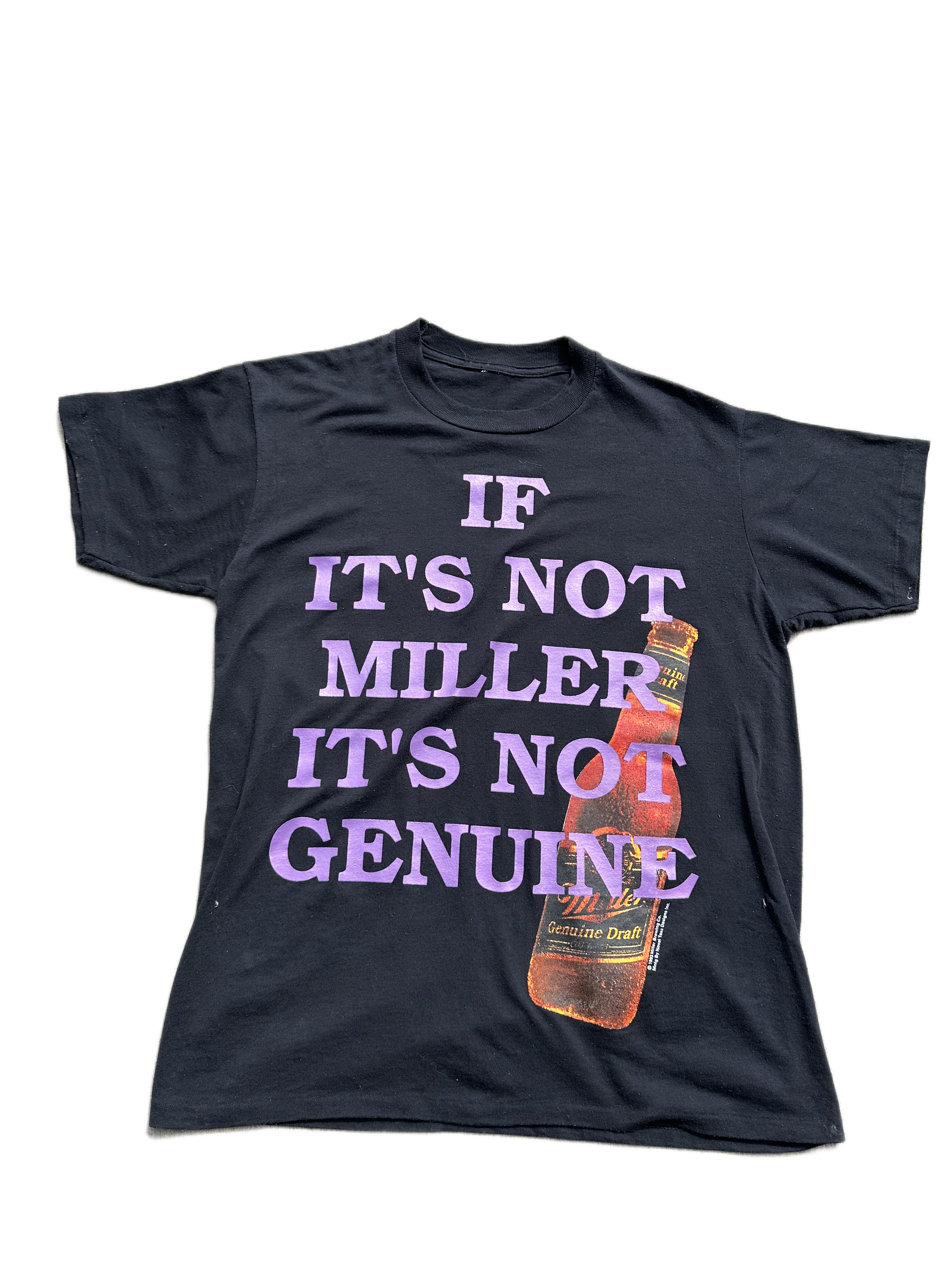 1993 vintage miller promo tee