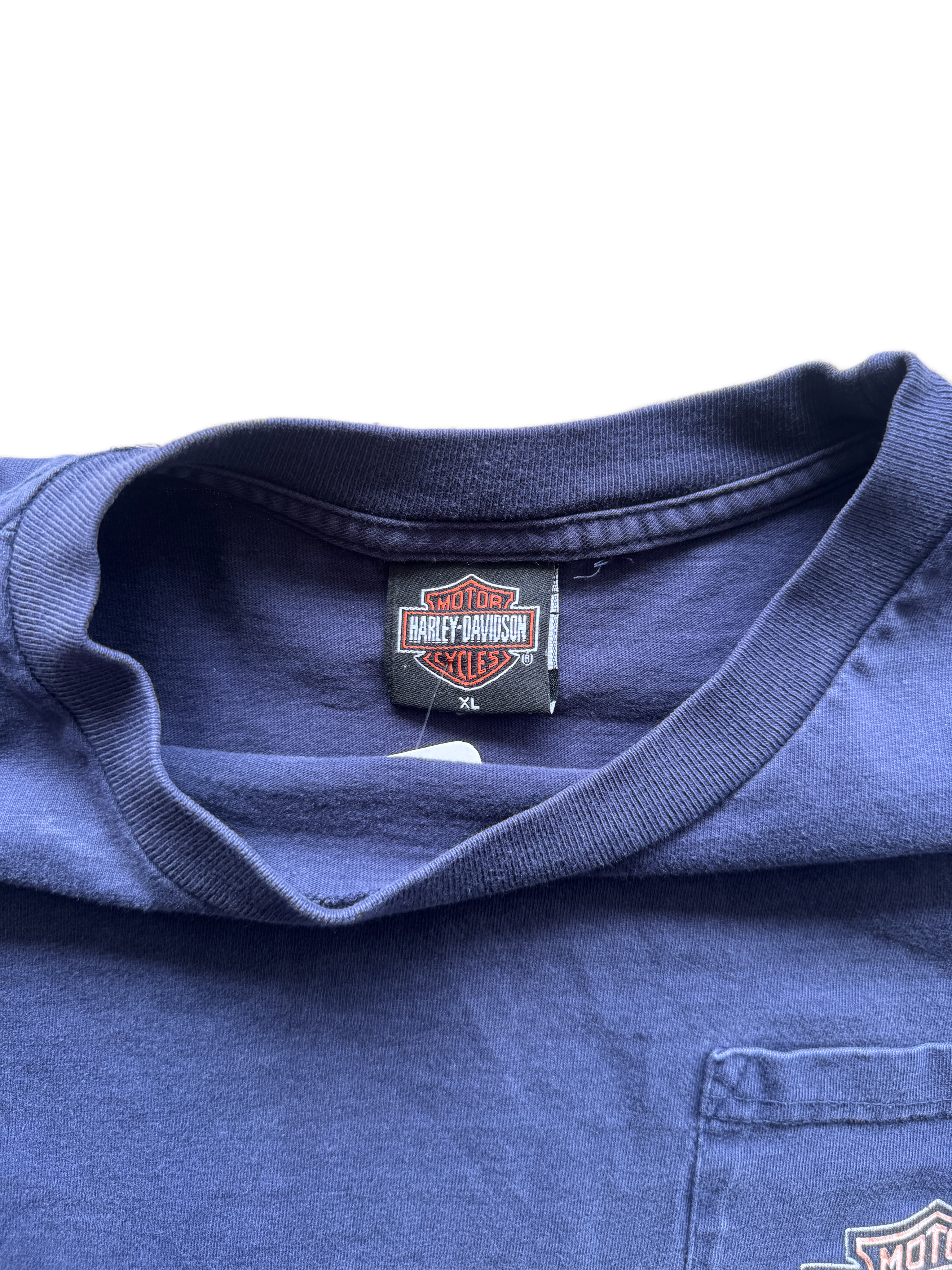 vintage 2001 harley davidson long sleeve shirt