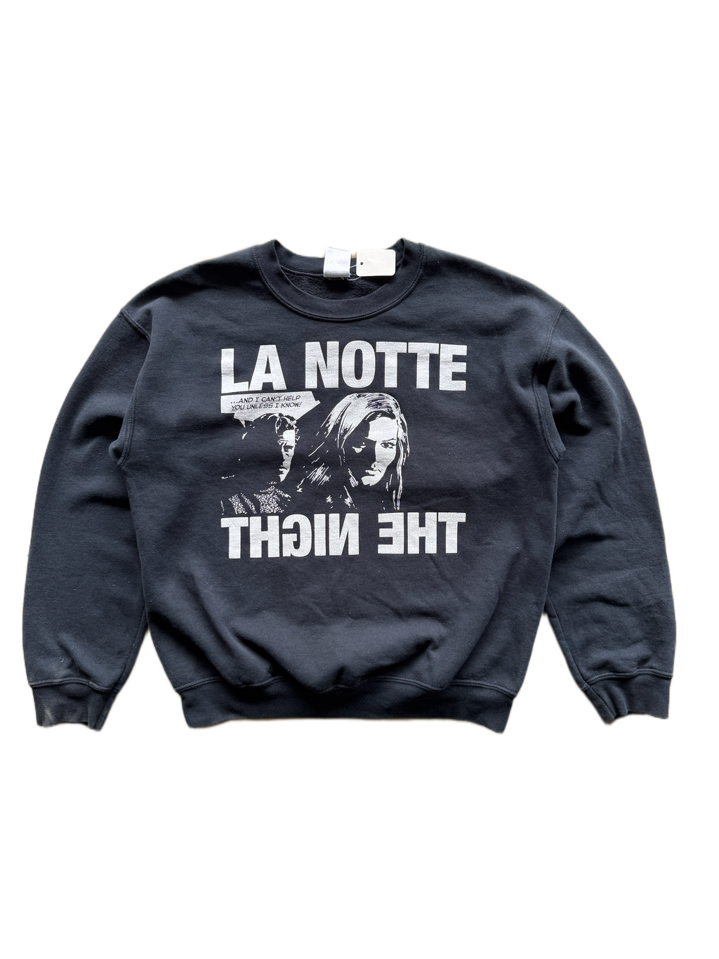 vintage "la notte" sweatshirt