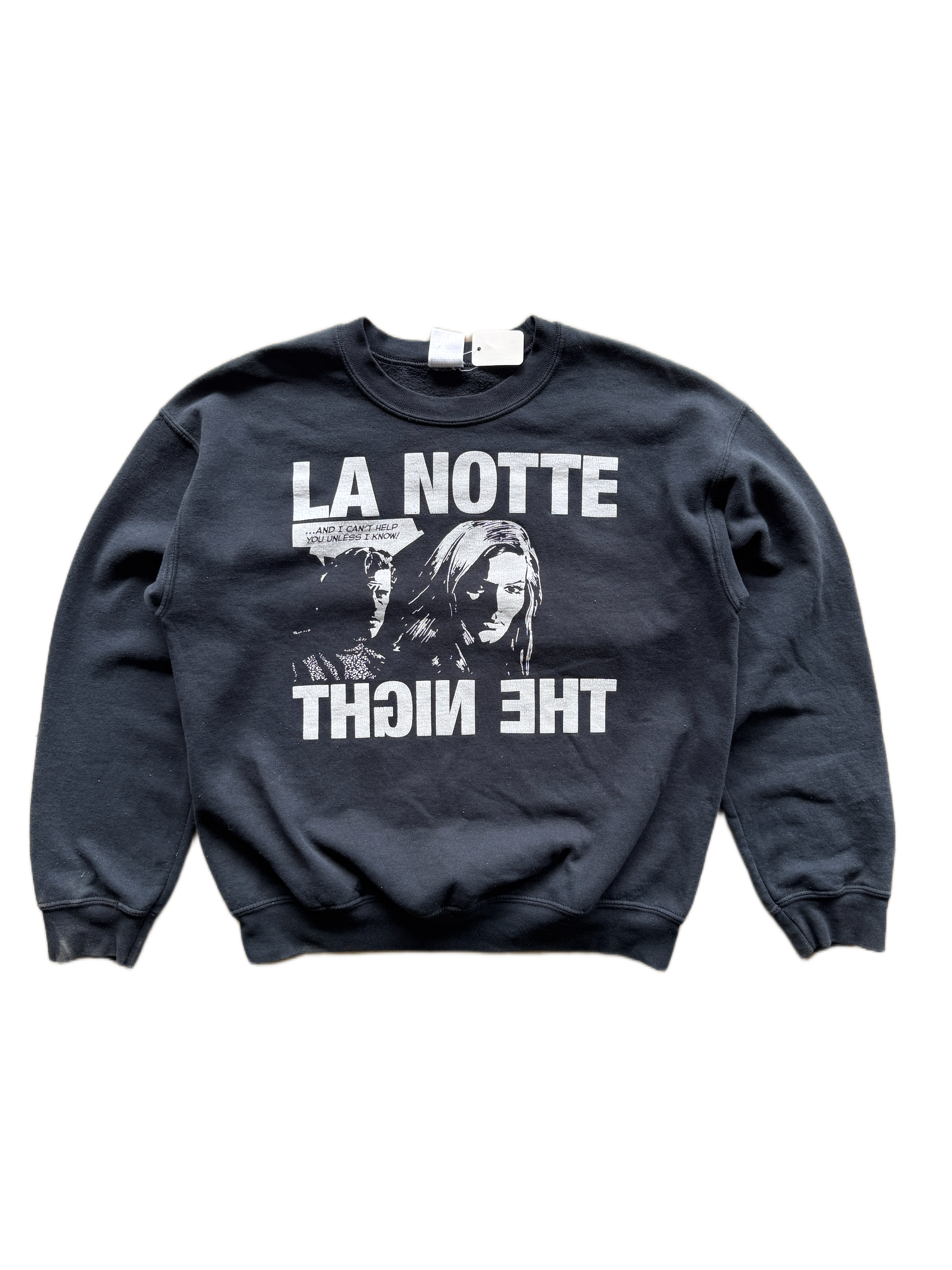 vintage "la notte" sweatshirt