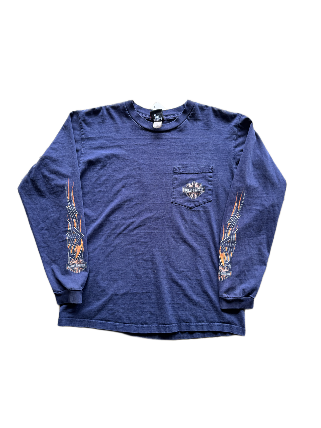 vintage 2001 harley davidson long sleeve shirt