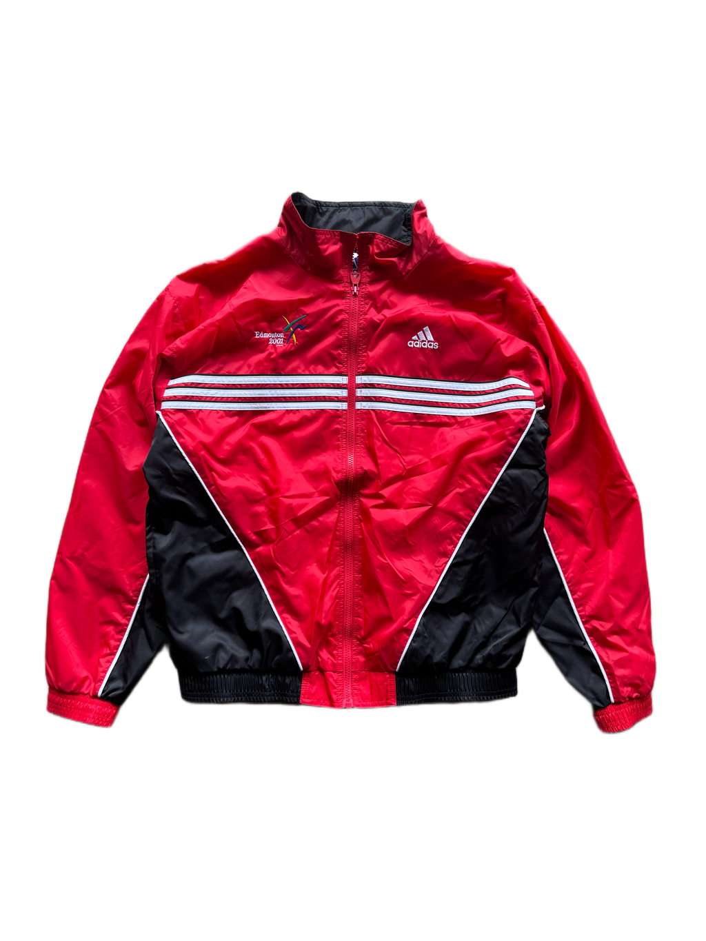 vintage 2001 adidas track jacket