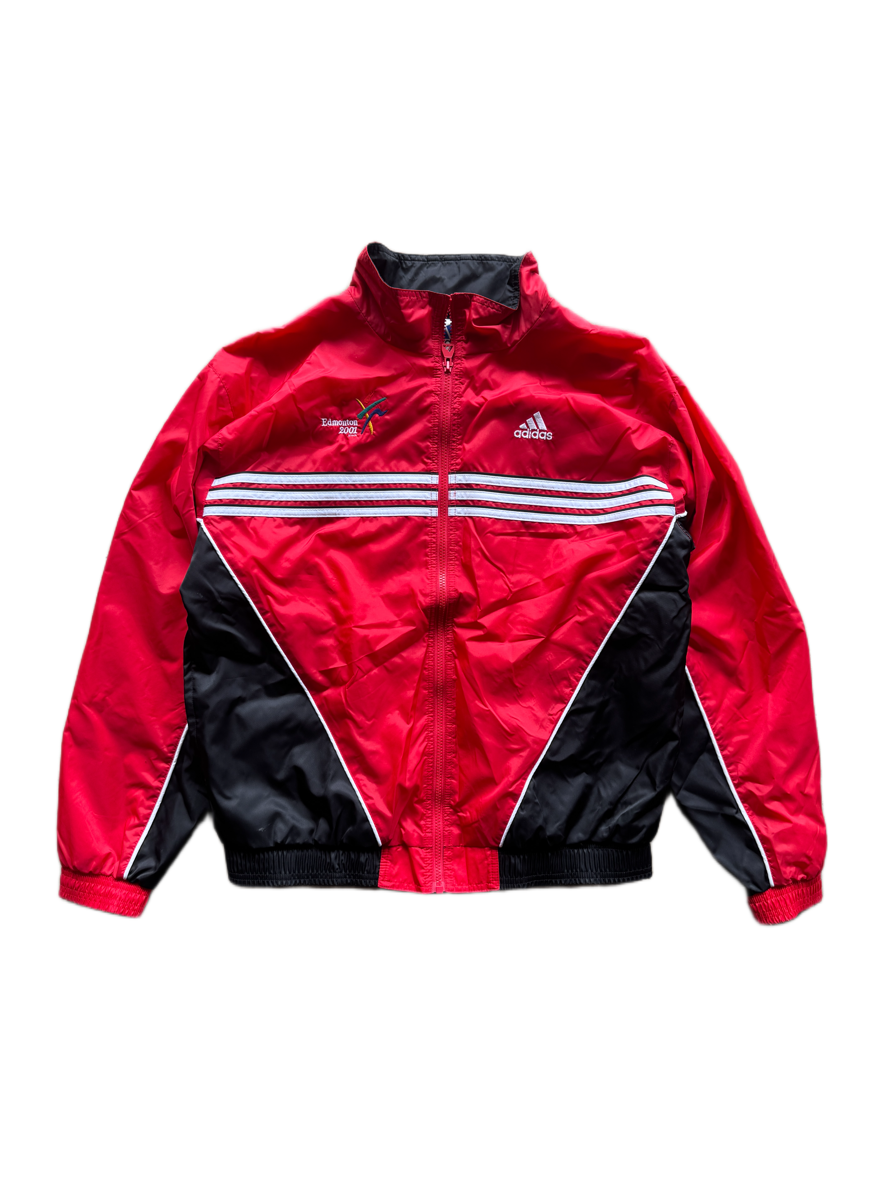 vintage 2001 adidas track jacket