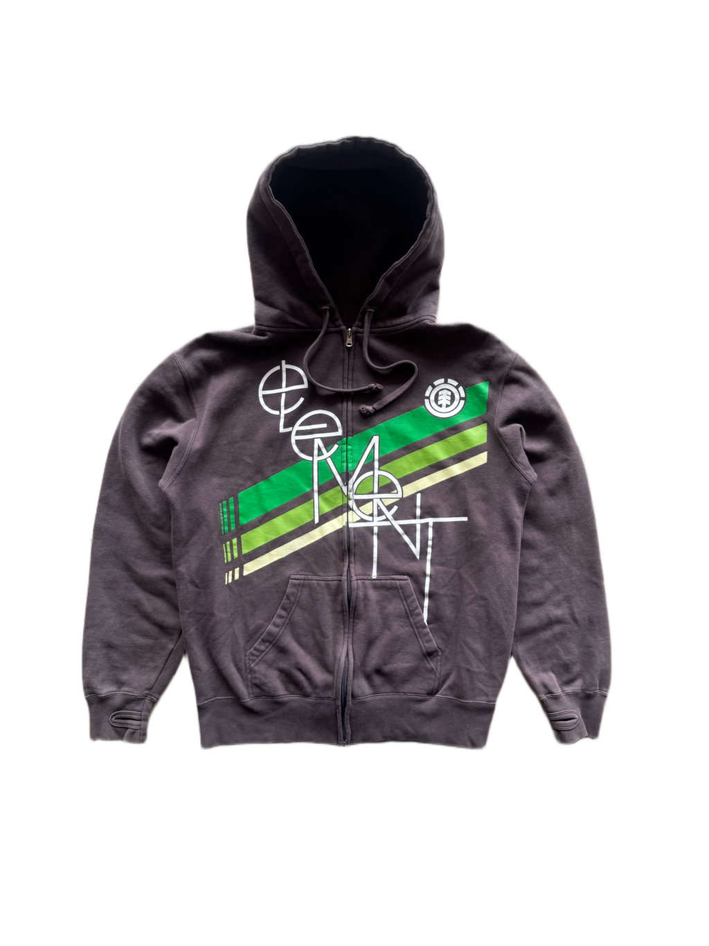 vintage element zipup hoodie