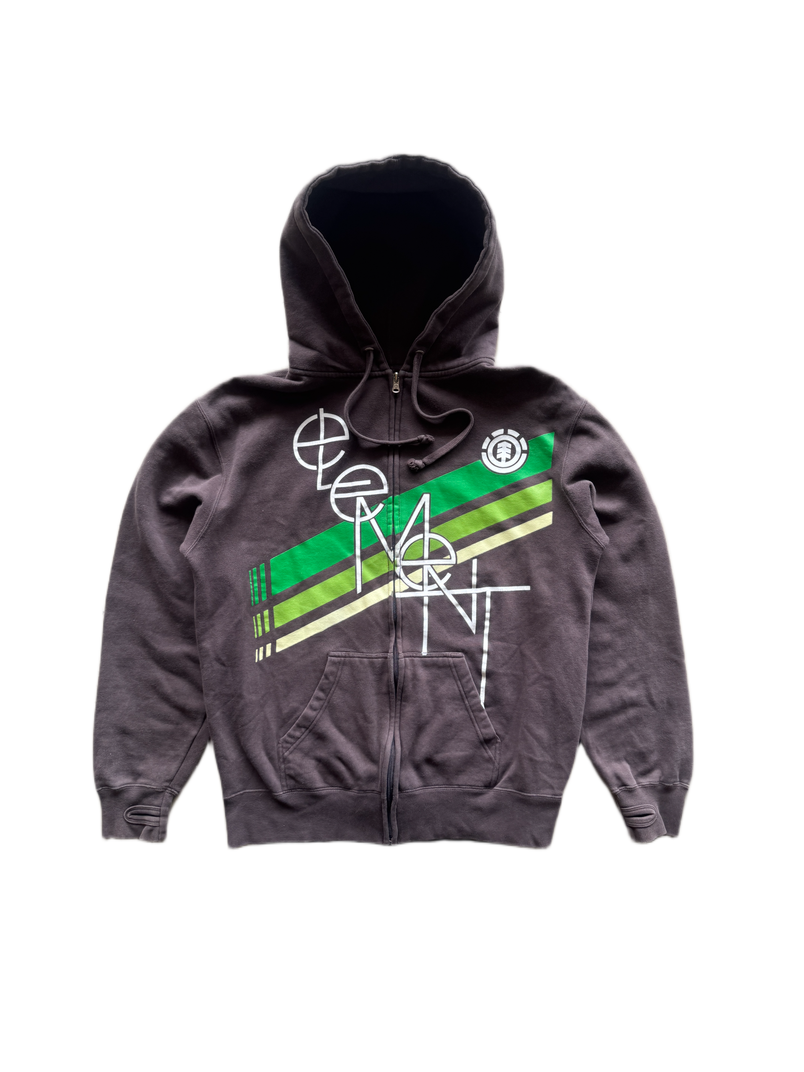 vintage element zipup hoodie