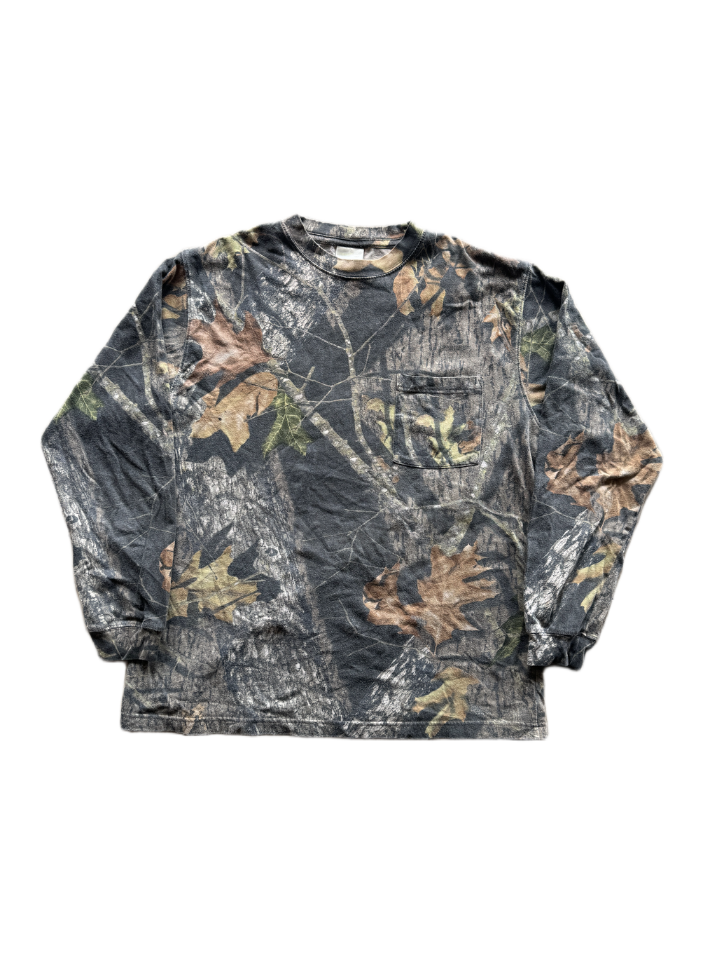 vintage camo long sleeve