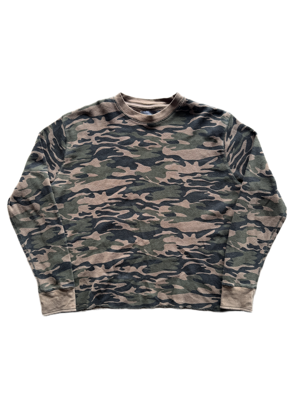 vintage old navy camo thermal
