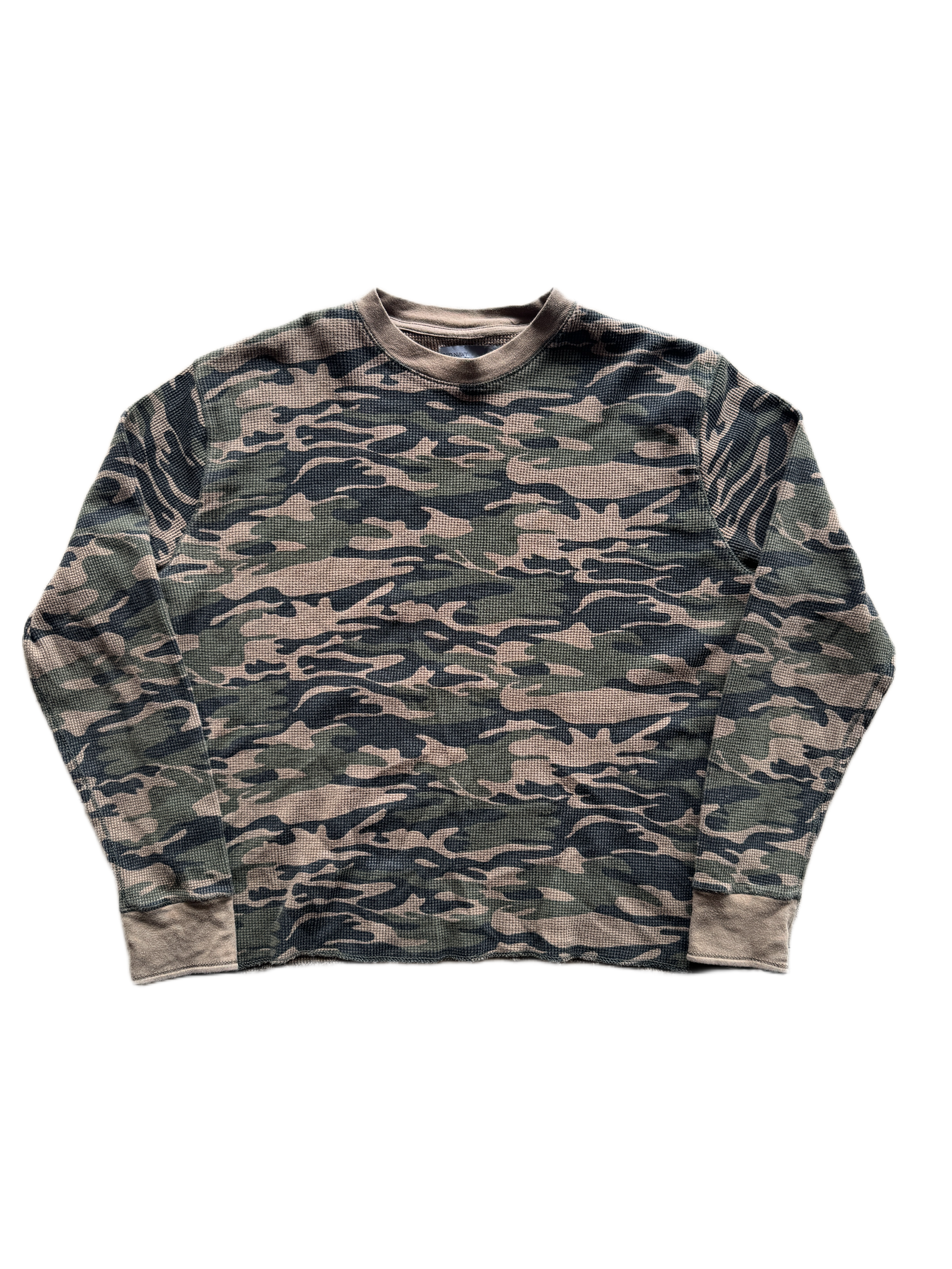 vintage old navy camo thermal