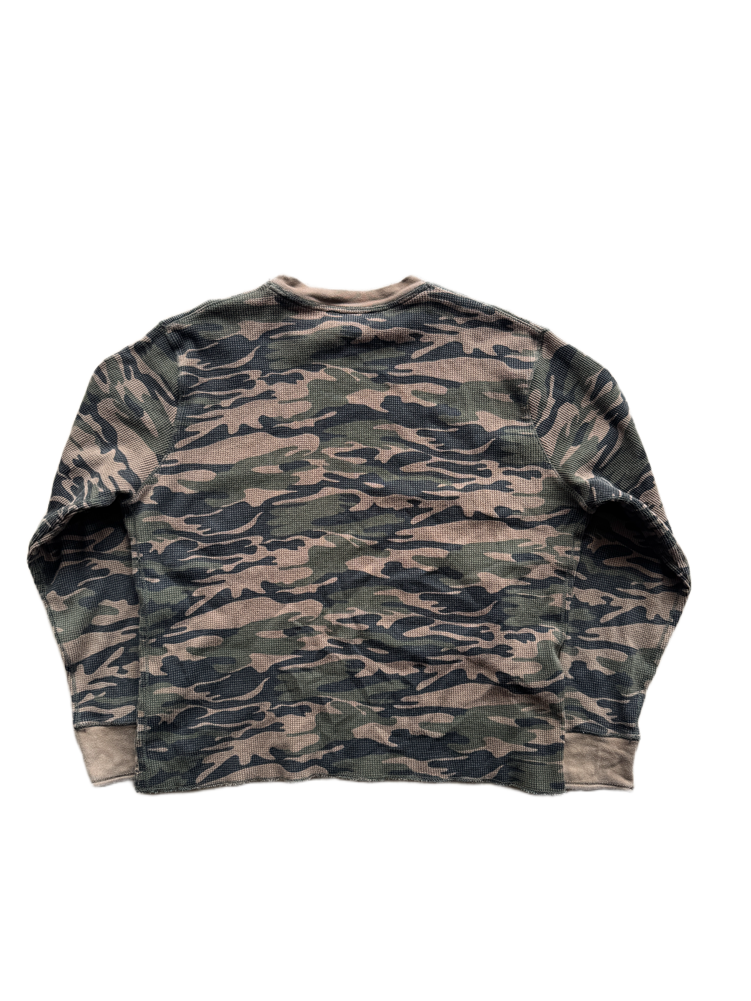 vintage old navy camo thermal