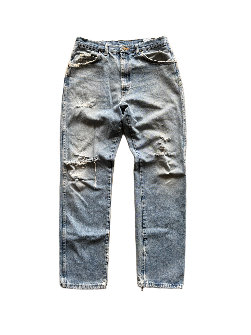 vintage distressed wrangler jeans