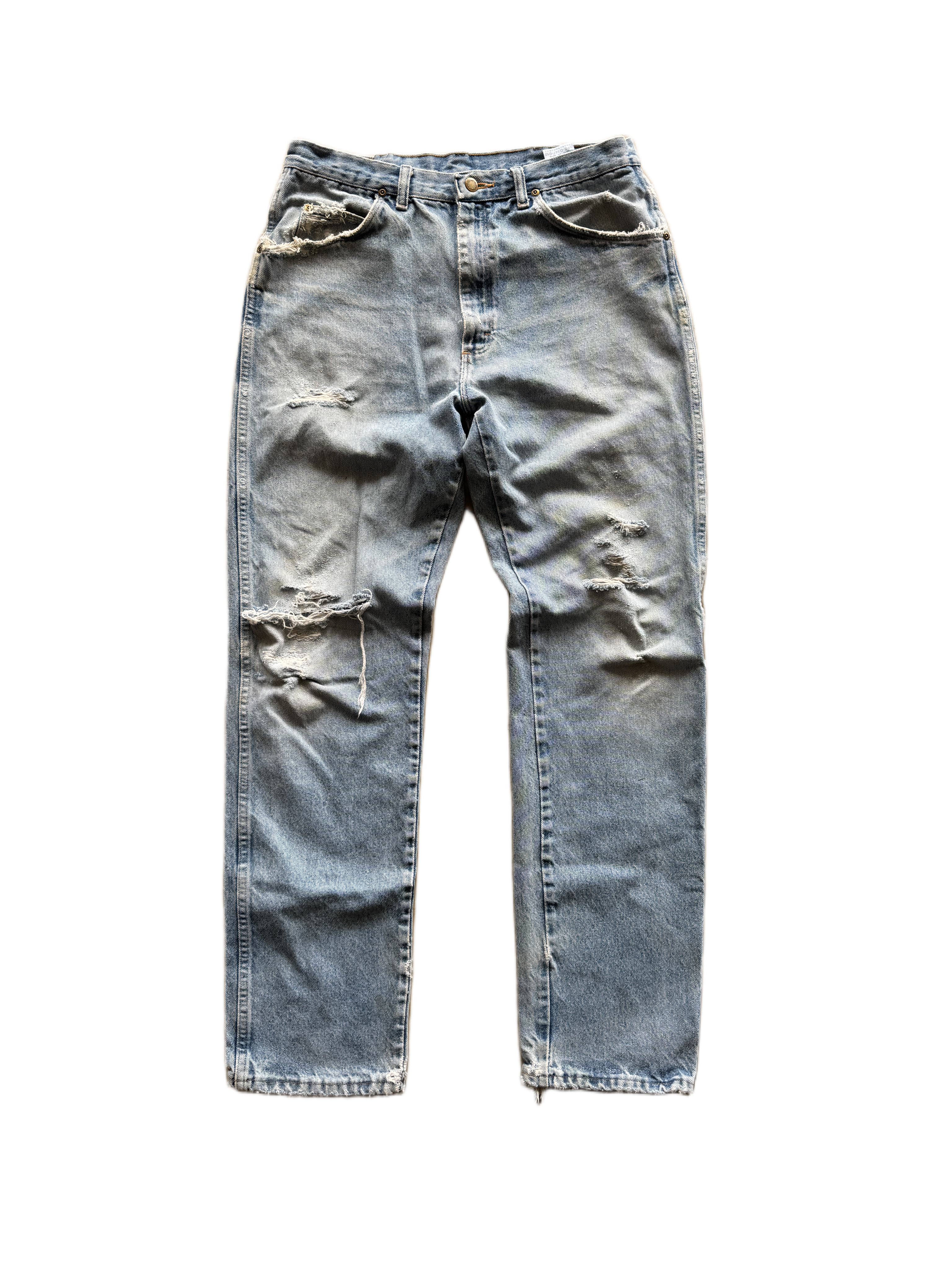 vintage distressed wrangler jeans