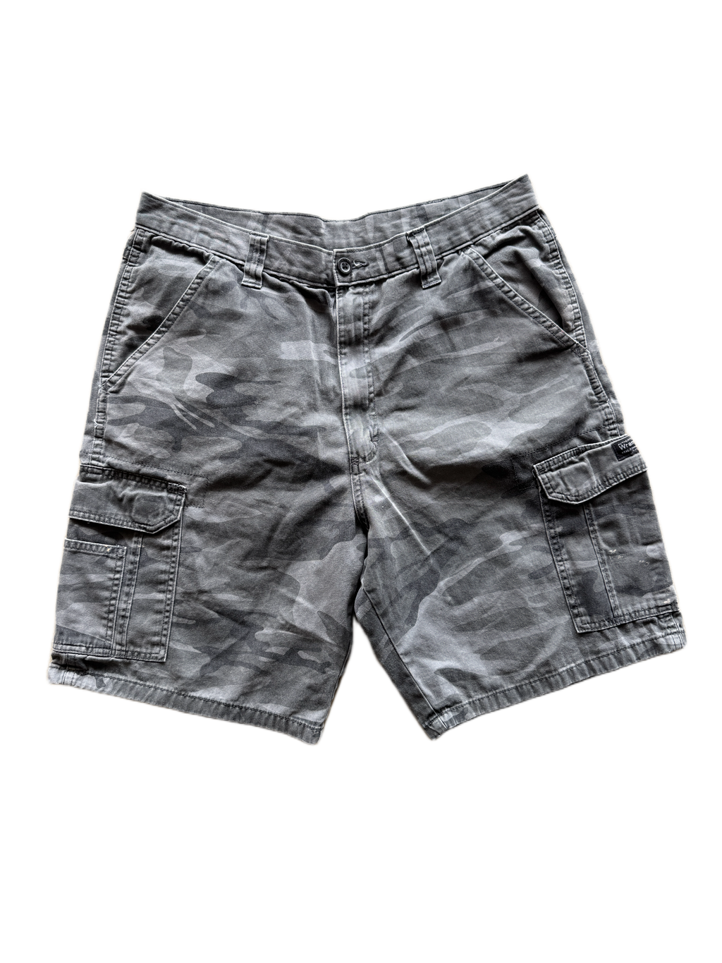 vintage camo shorts
