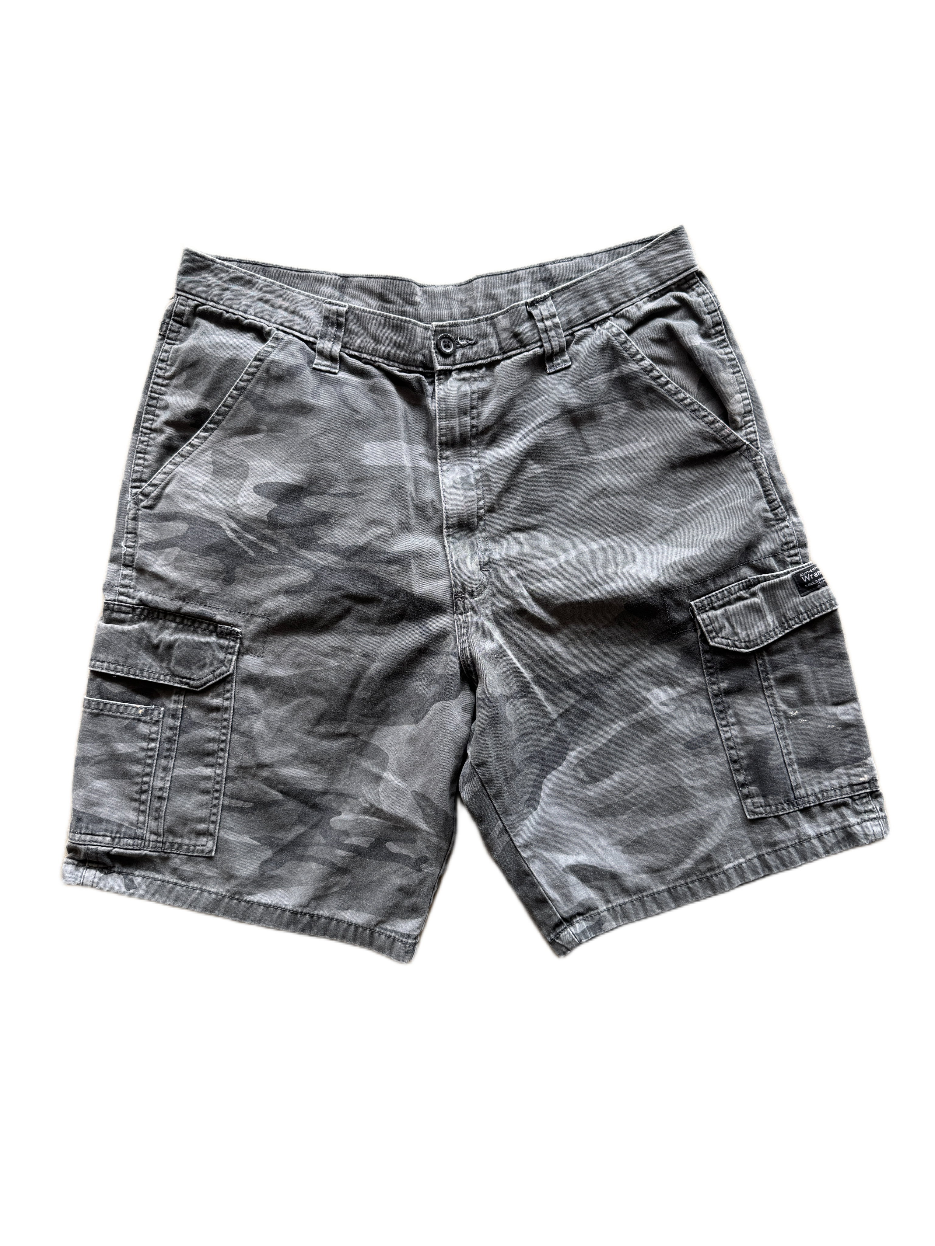 vintage camo shorts