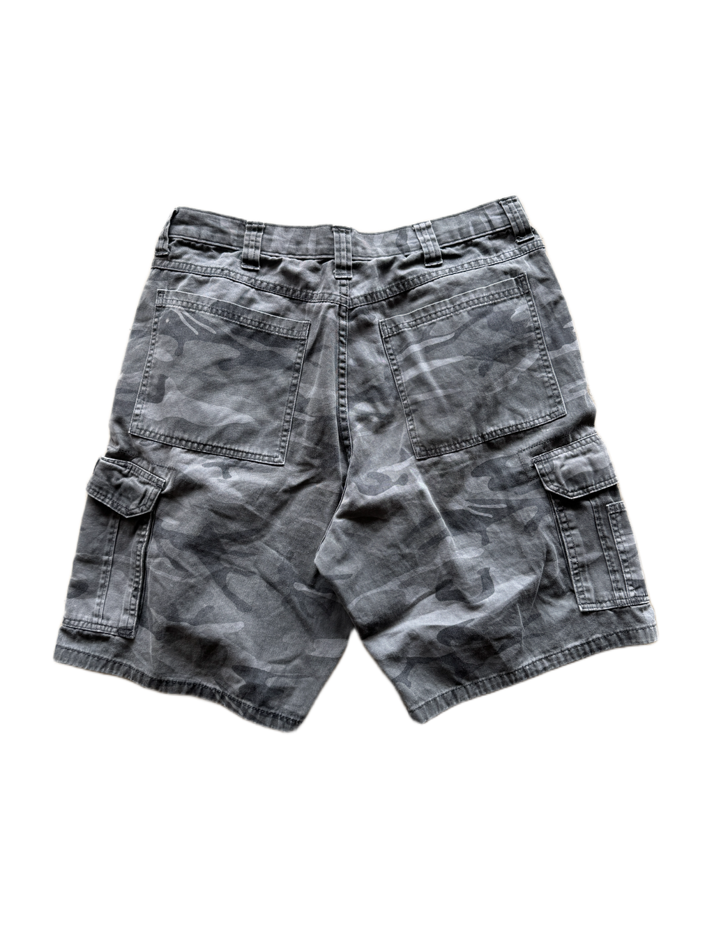 vintage camo shorts