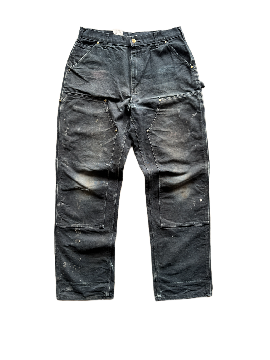 vintage black carhartt double knees