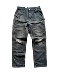 vintage black carhartt double knees