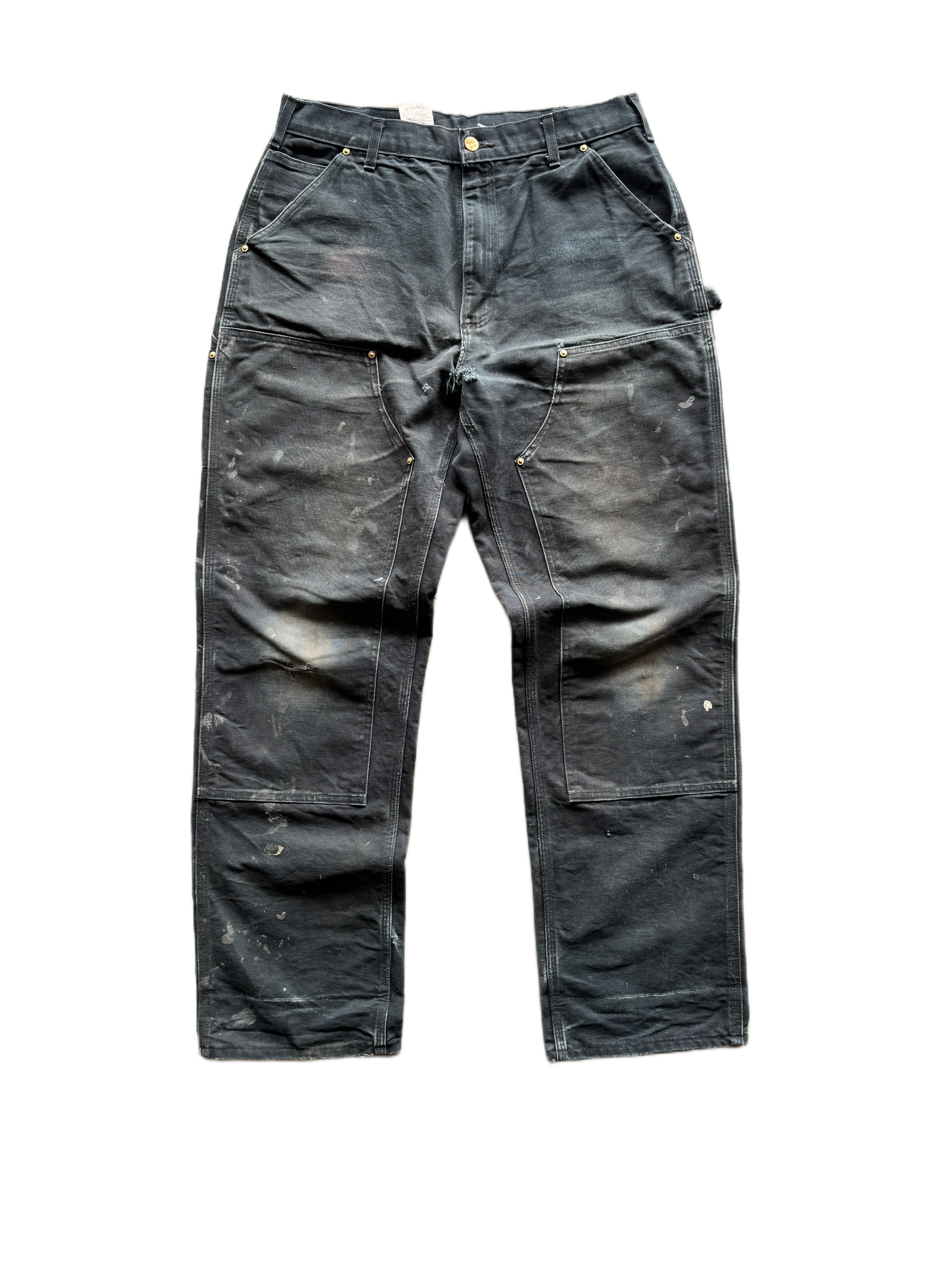 vintage black carhartt double knees