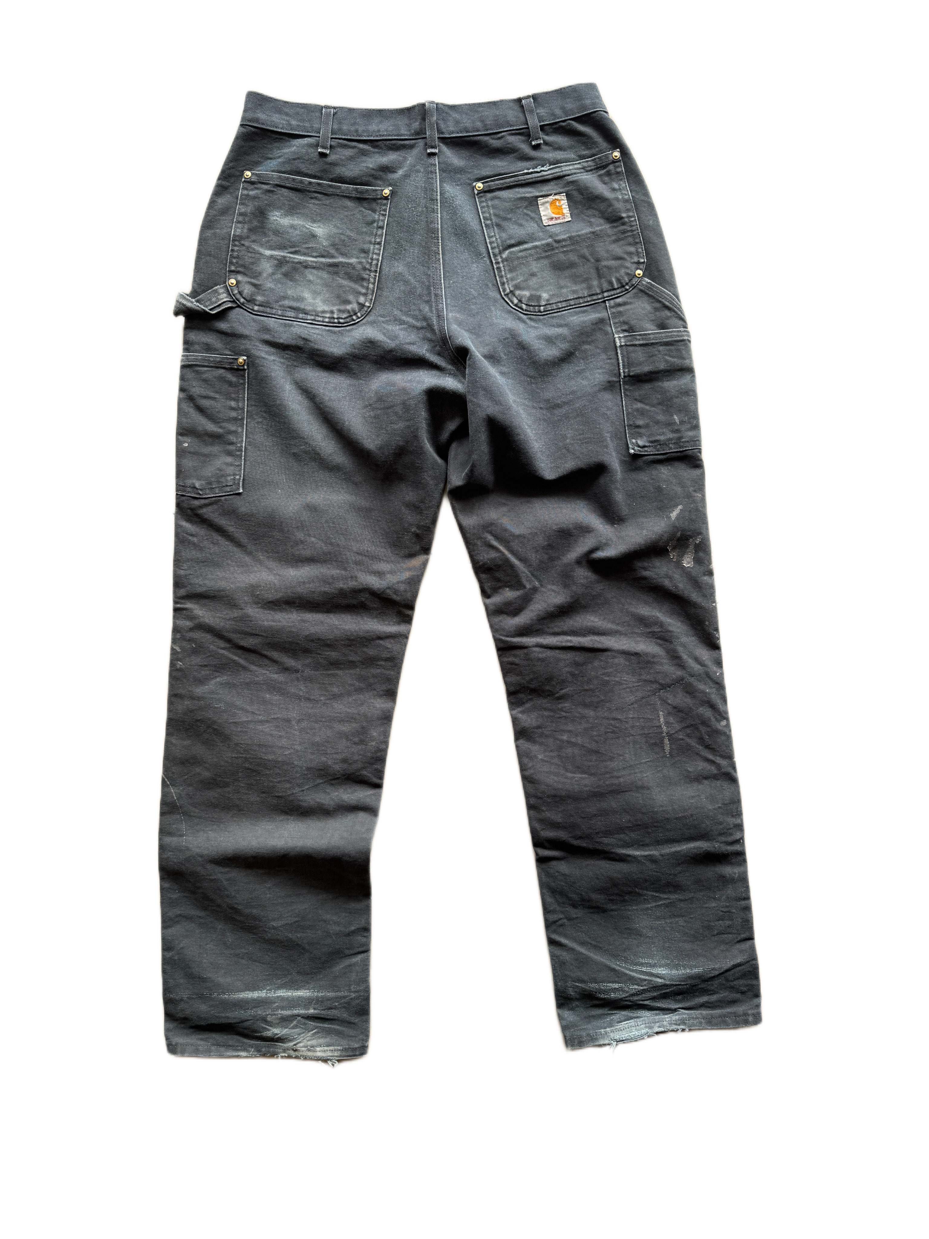 vintage black carhartt double knees
